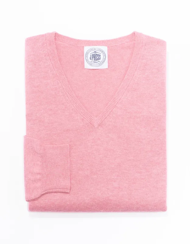 Cotton/Cashmere V-Neck Sweater sold by J. Press