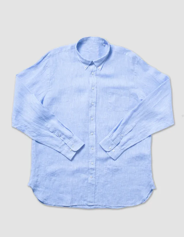 Solid Linen Sport Shirt - Classic Fit sold by J. Press