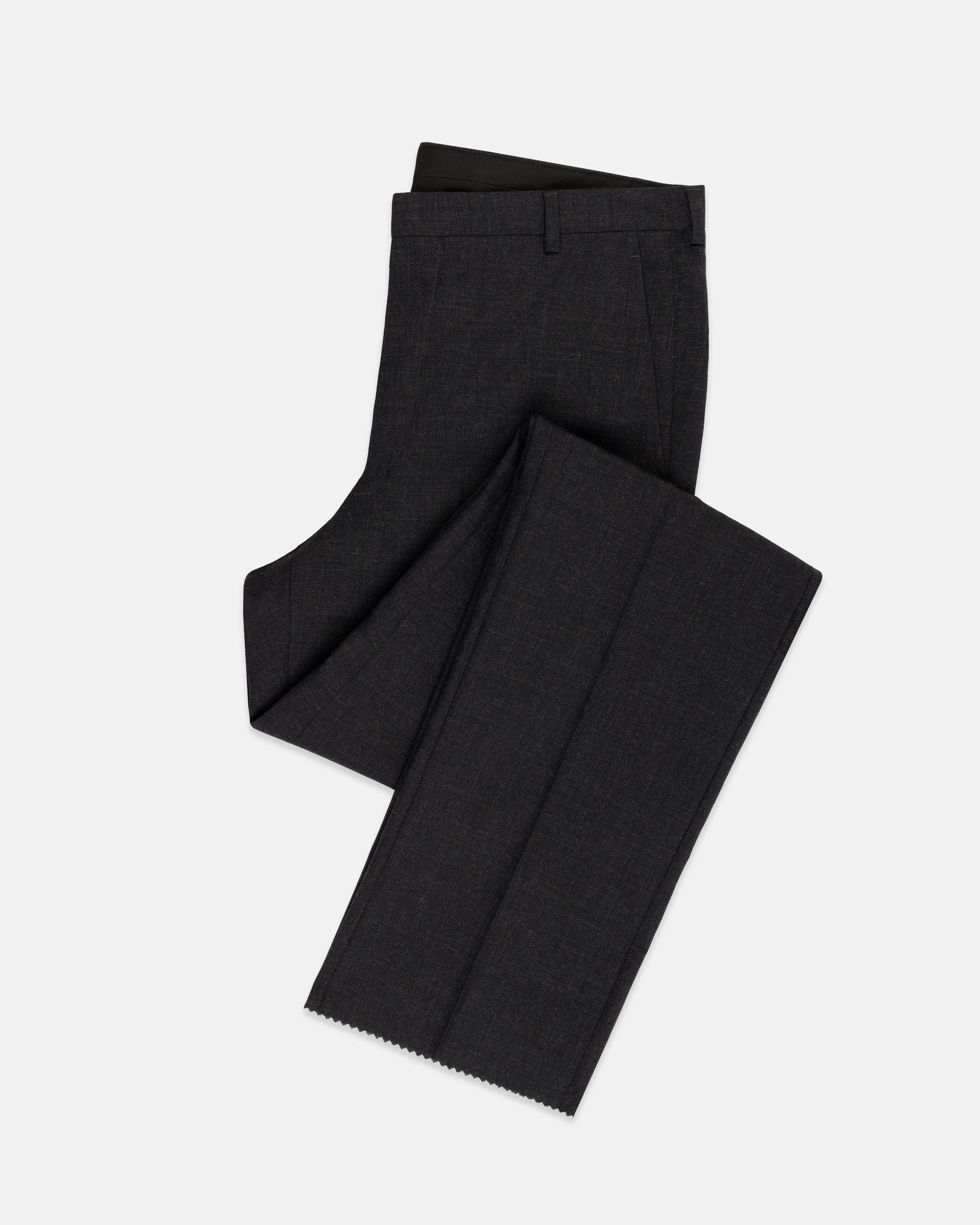 Made-in-USA Charcoal Tic Weave Fox Air Suit sold by J. Press product image thumbnail 3