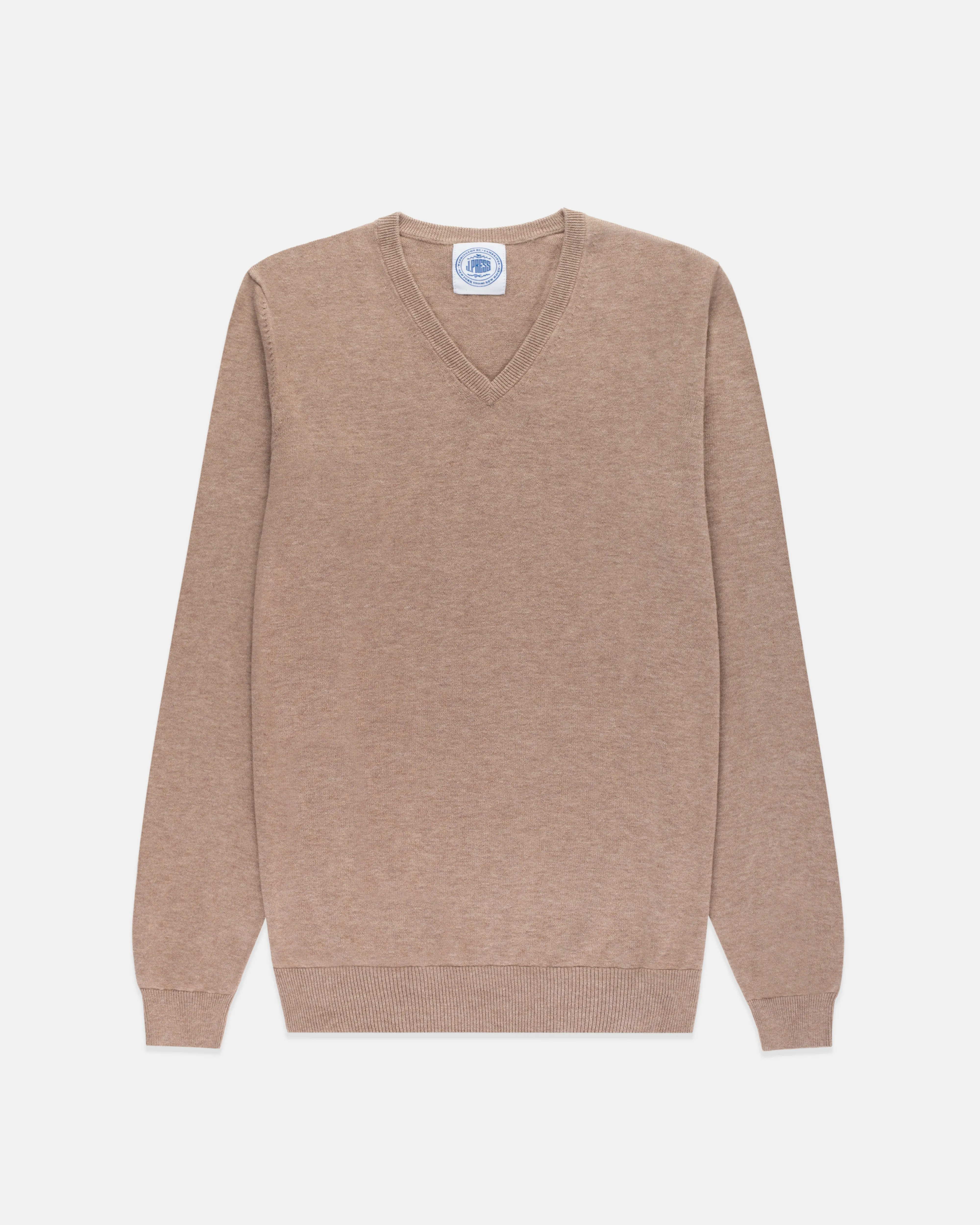 Cotton/Cashmere V-Neck Sweater sold by J. Press