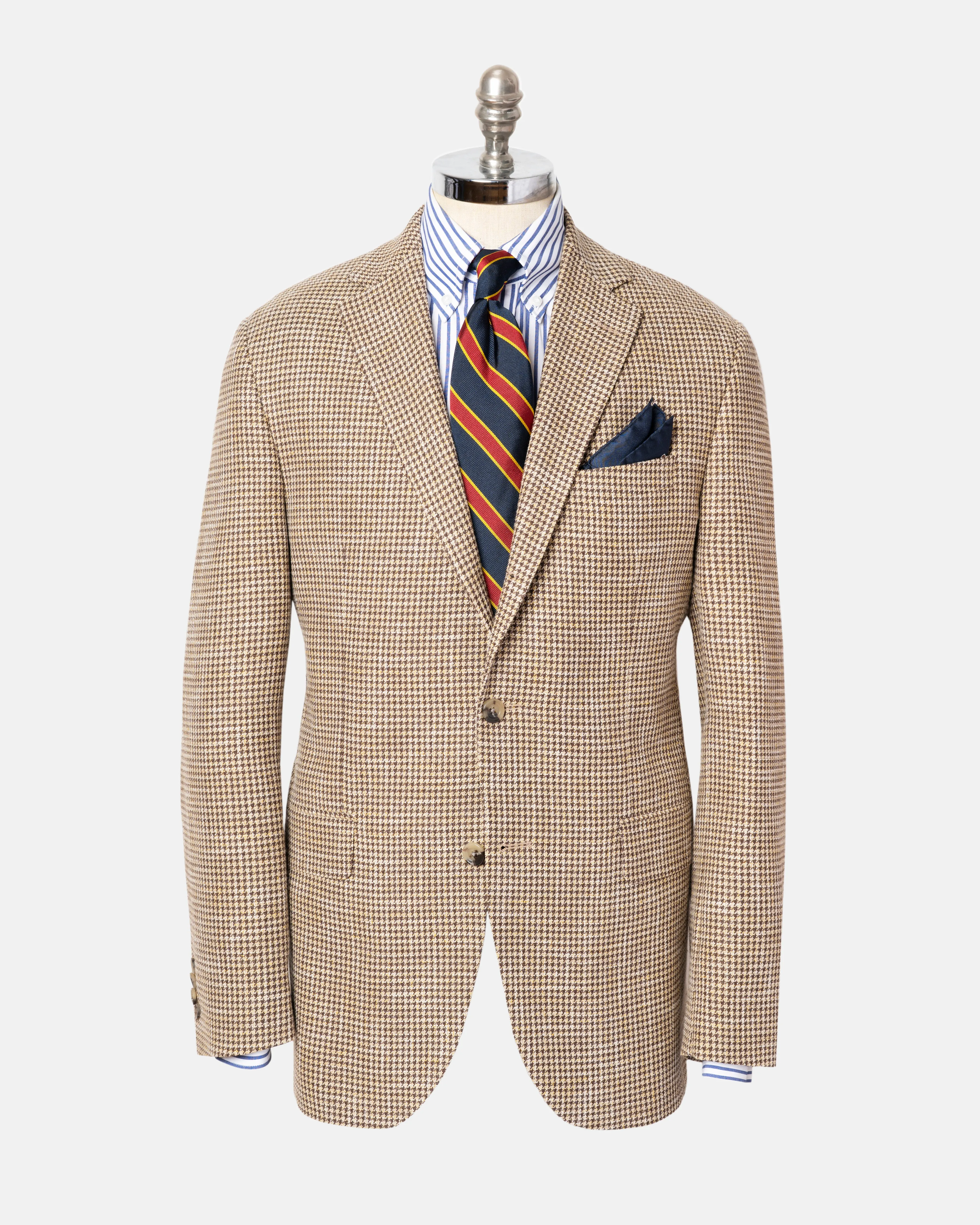 Wool/Cotton Houndstooth Sport Coat sold by J. Press