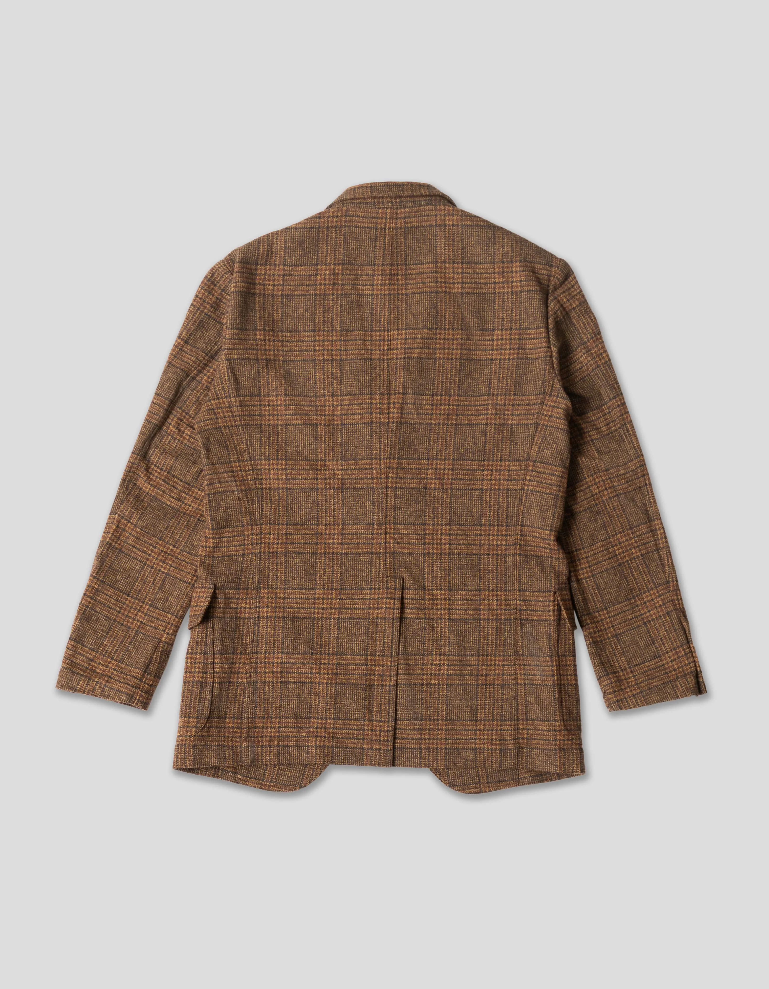 BROWN/OLIVE CHECK WITH PANE SUMMER TWEED SPORT COAT sold by J. Press product image thumbnail 2