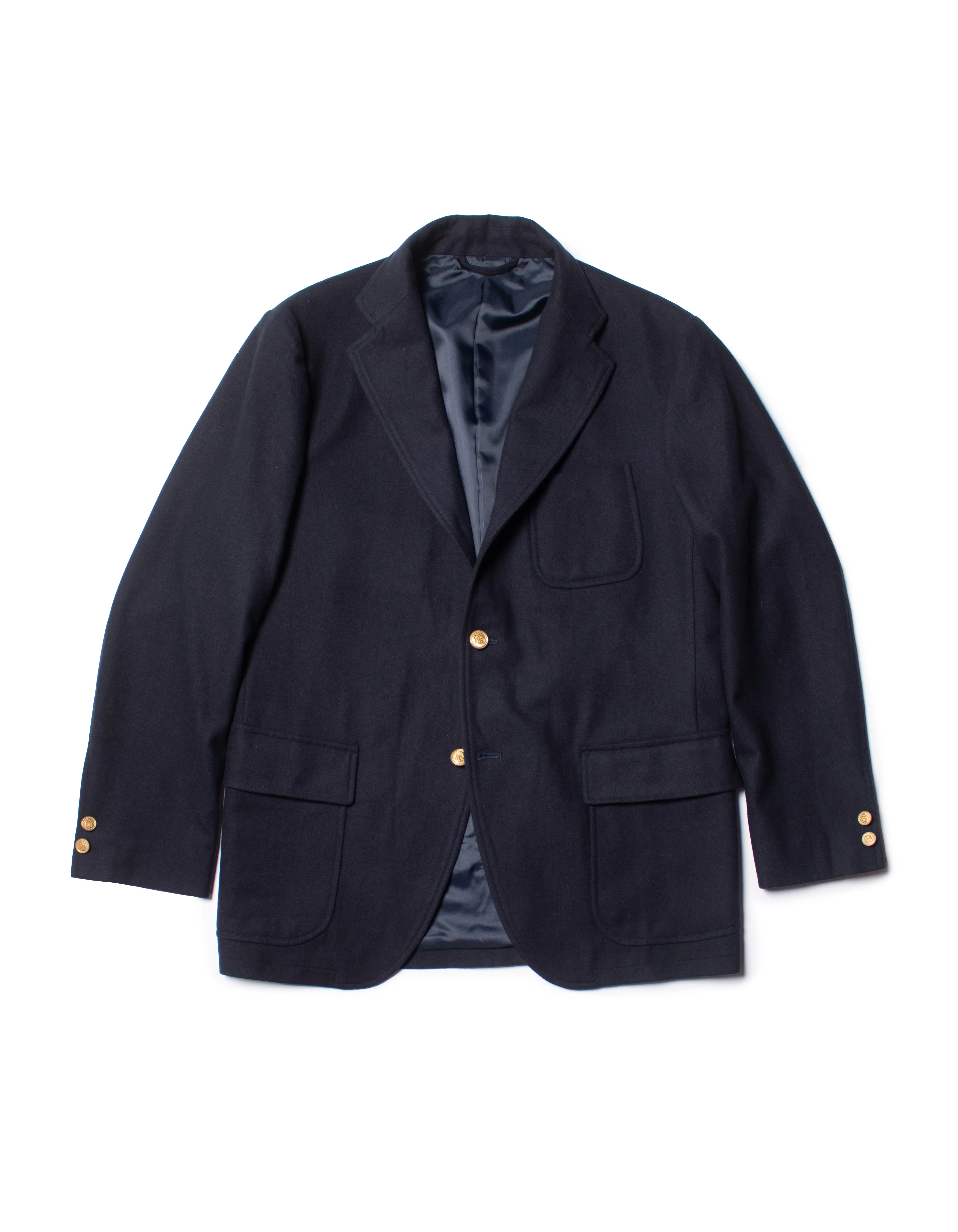 NAVY FLANNEL BLAZER sold by J. Press