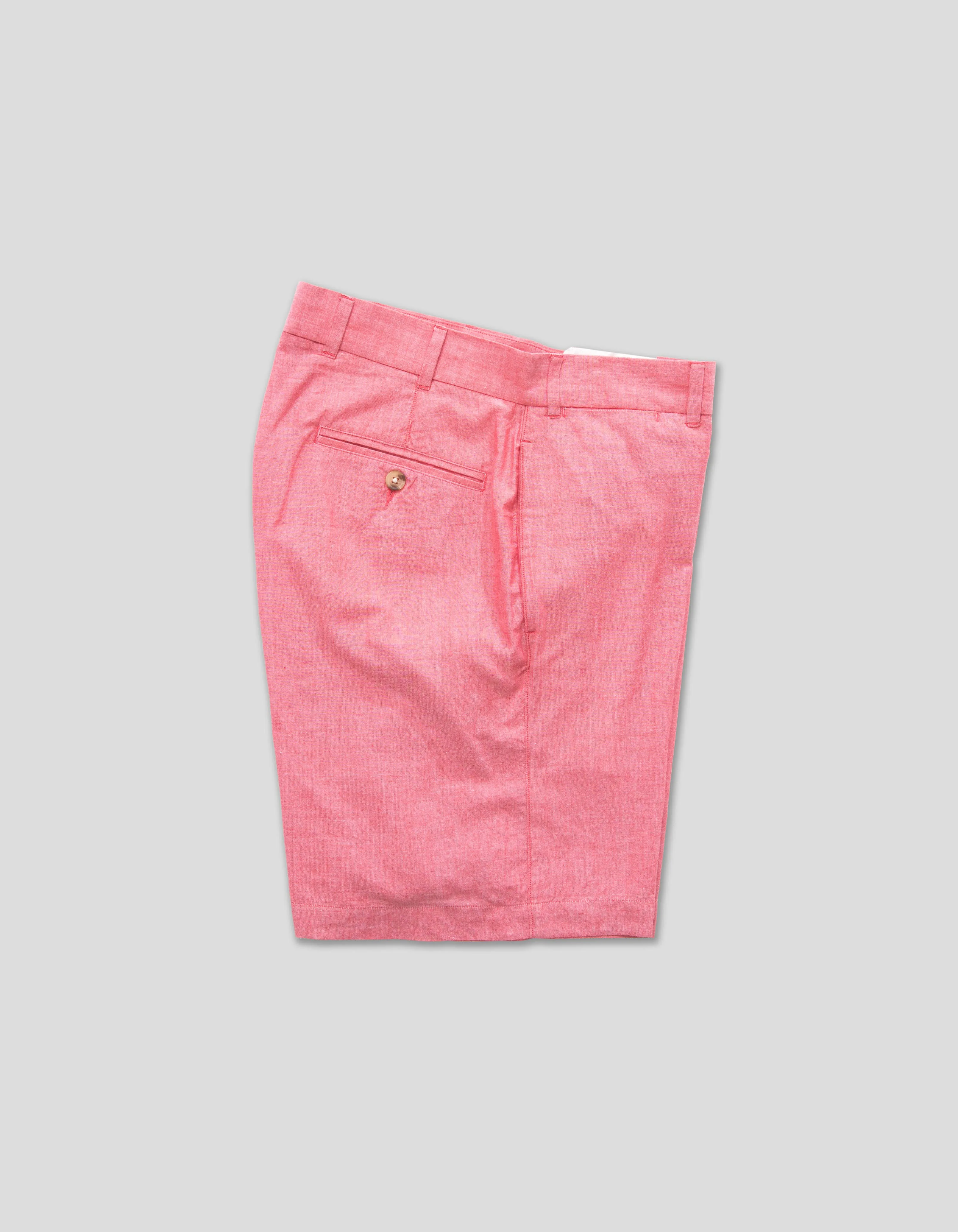 Red Cotton Chambray Shorts sold by J. Press