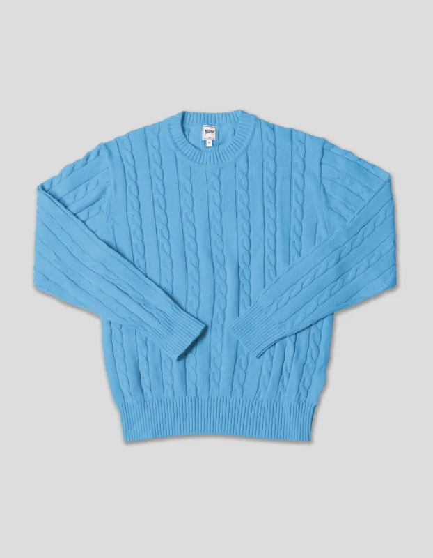 Linen/Cotton Cableknit Sweater sold by J. Press