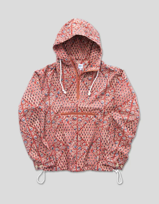 Madras Batik Print Anorak sold by J. Press