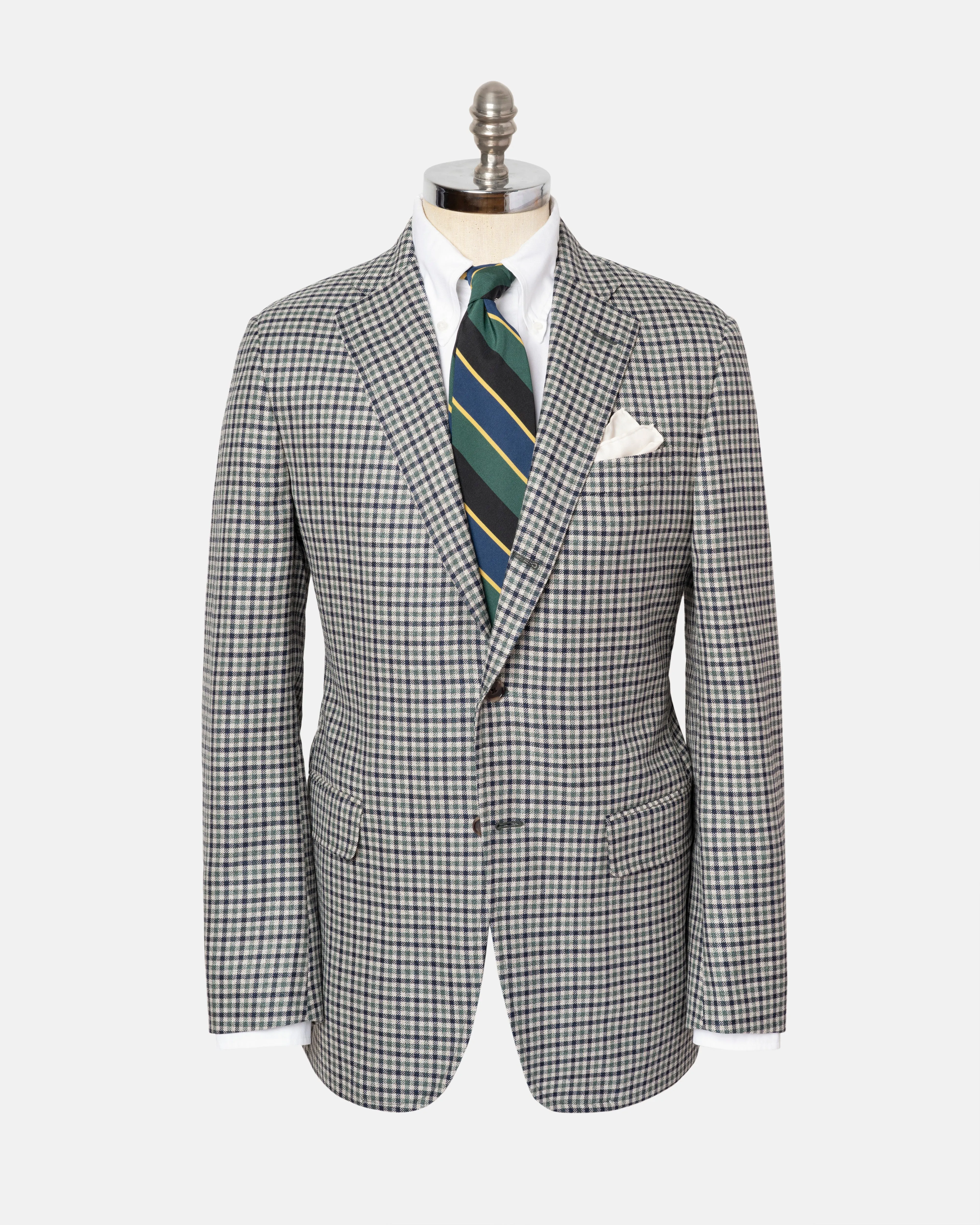 Wool/Linen Check Sport Coat sold by J. Press