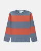 Chunky Cotton Stripe Sweater sold by J. Press