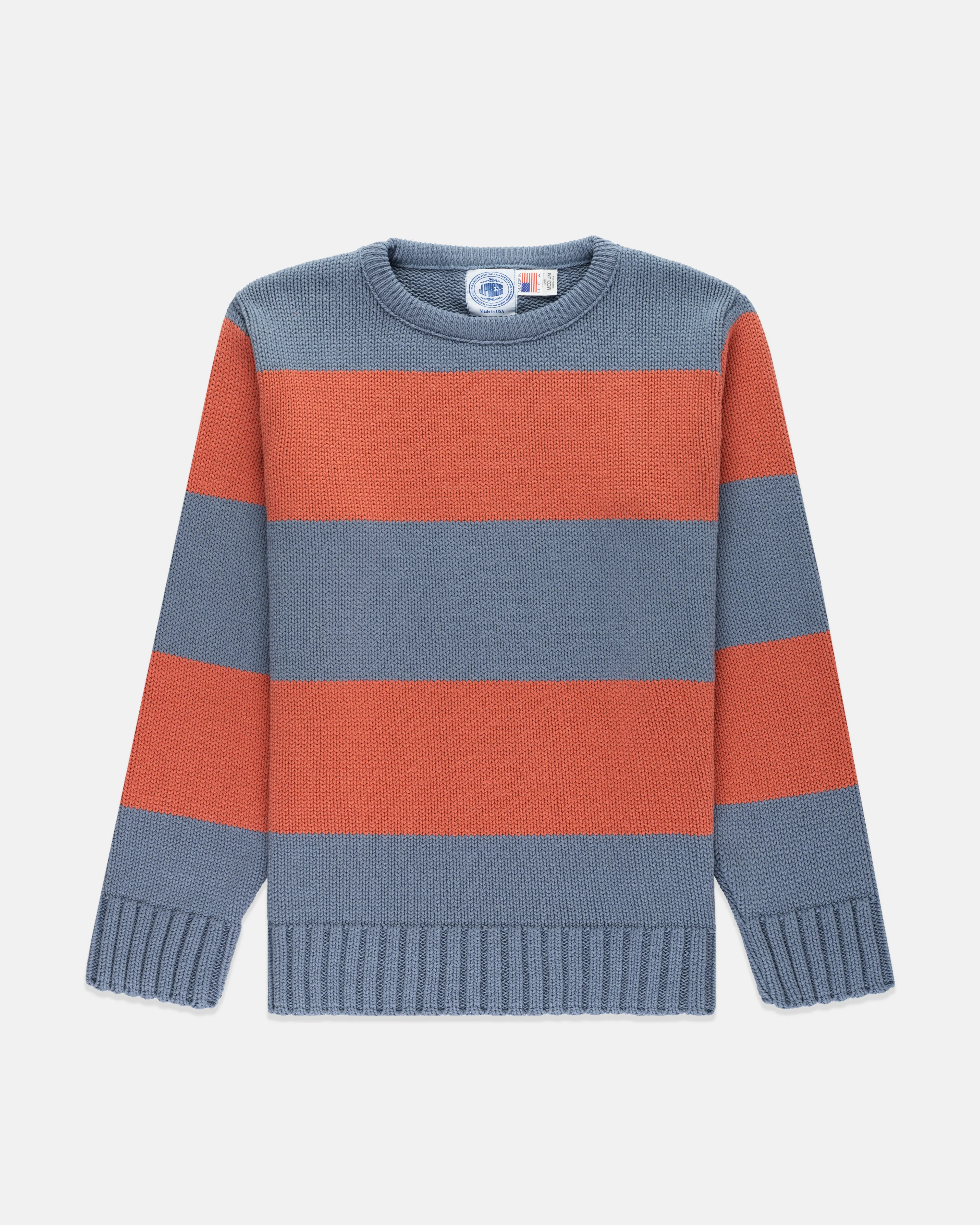 Chunky Cotton Stripe Sweater sold by J. Press product image thumbnail 2
