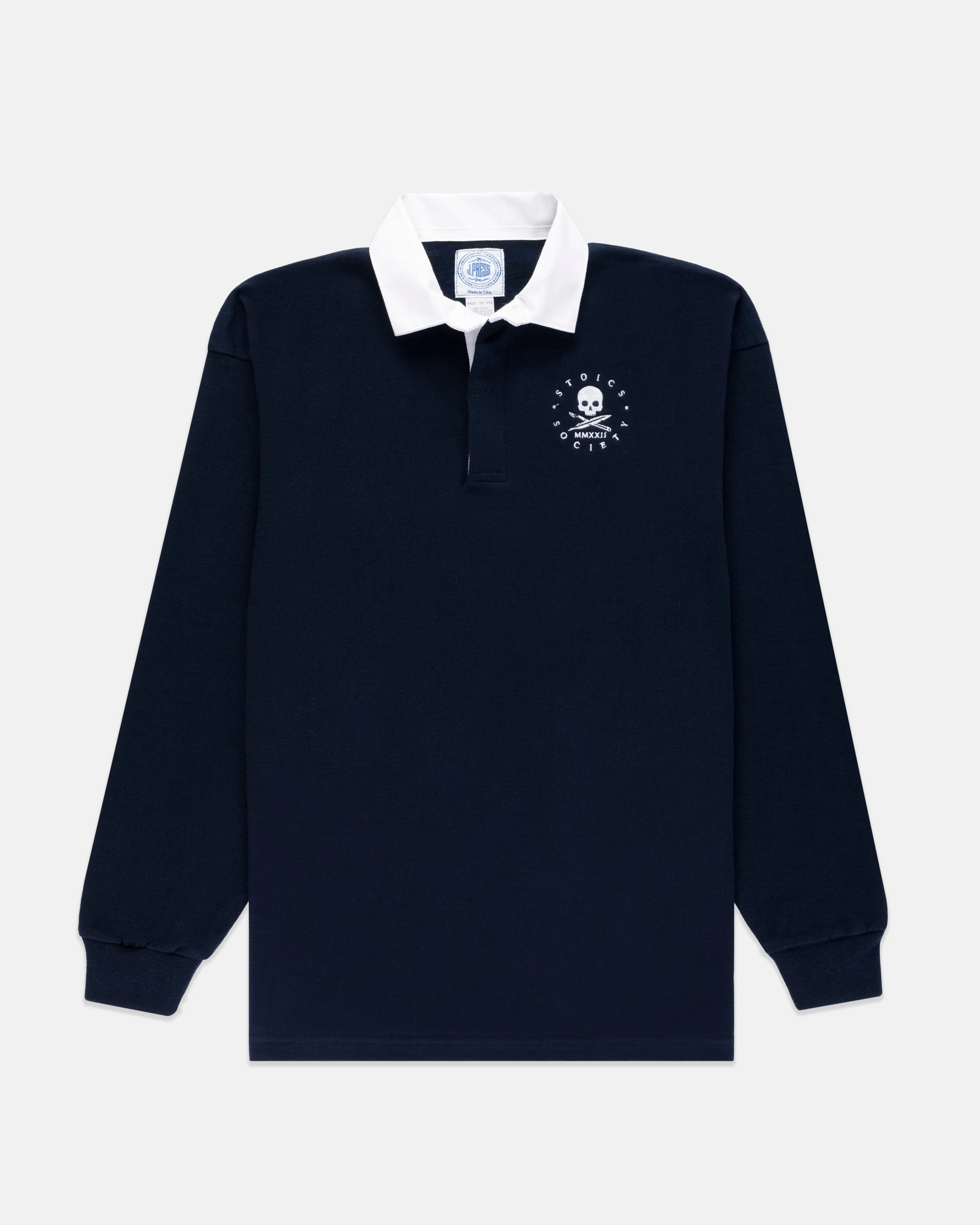 The Rufus Rugby Shirt sold by J. Press