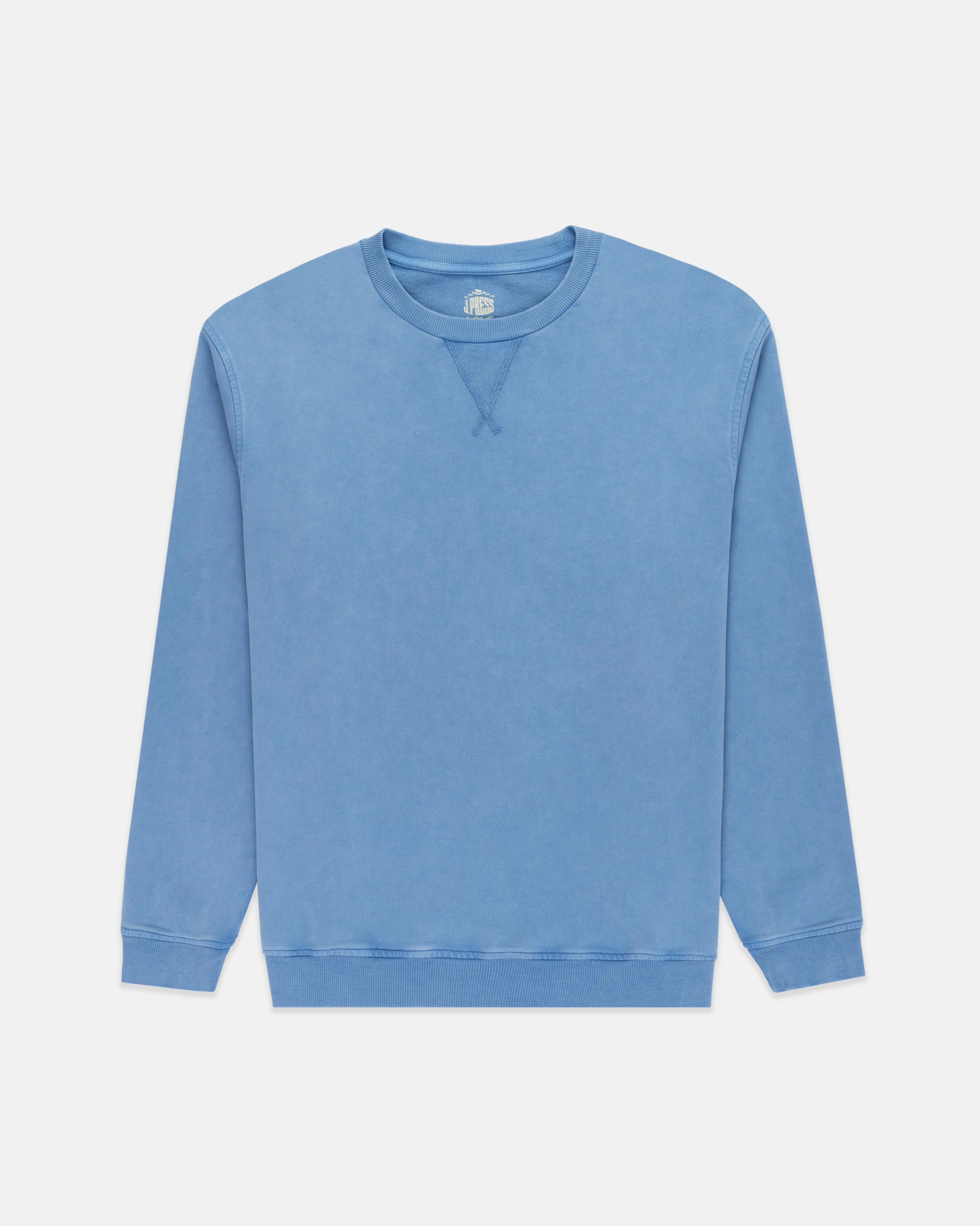 Blue Cotton Crewneck Sweatshirt sold by J. Press