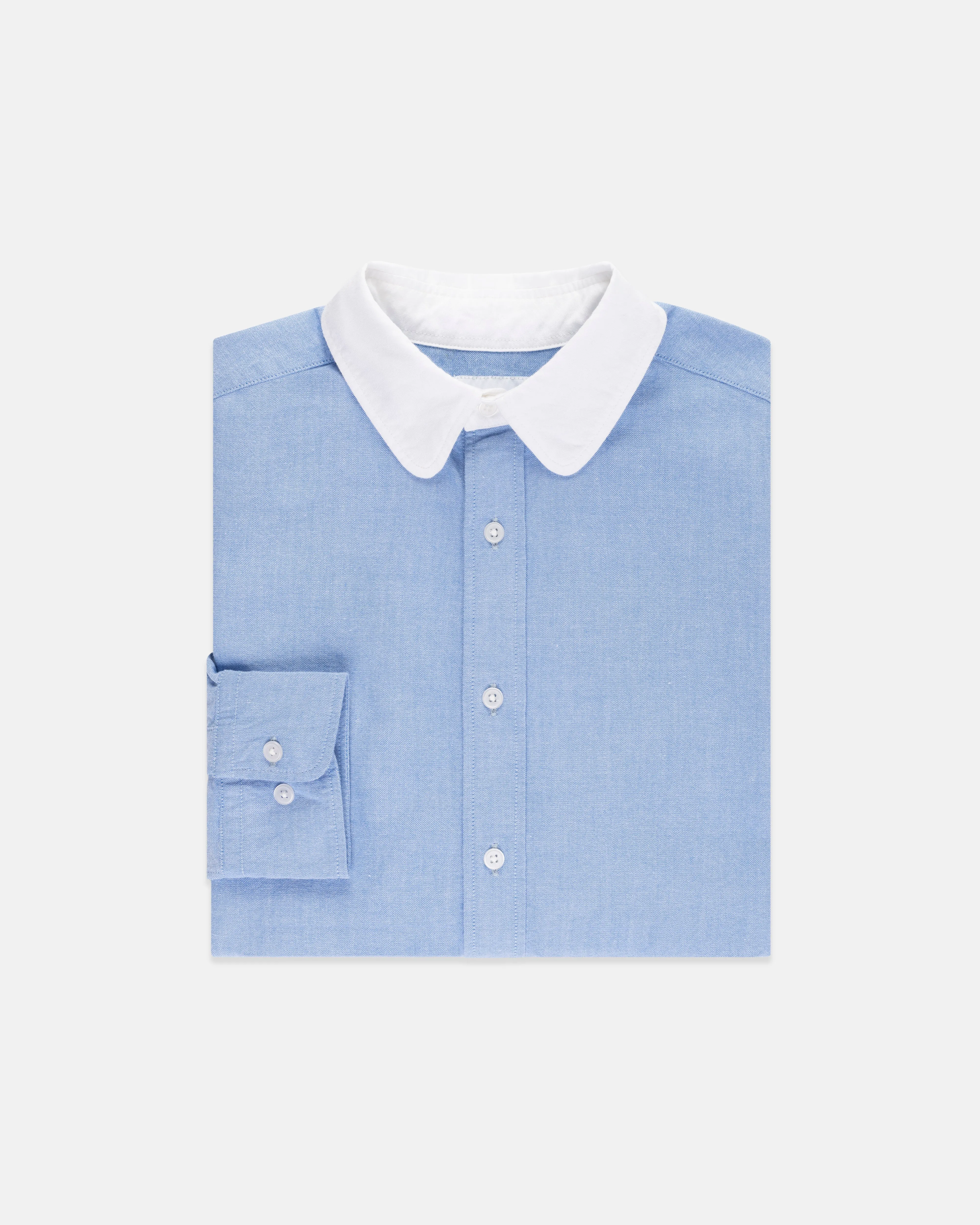 TRIM FIT CLUB COLLAR OXFORD CLOTH SHIRT sold by J. Press product image thumbnail 2