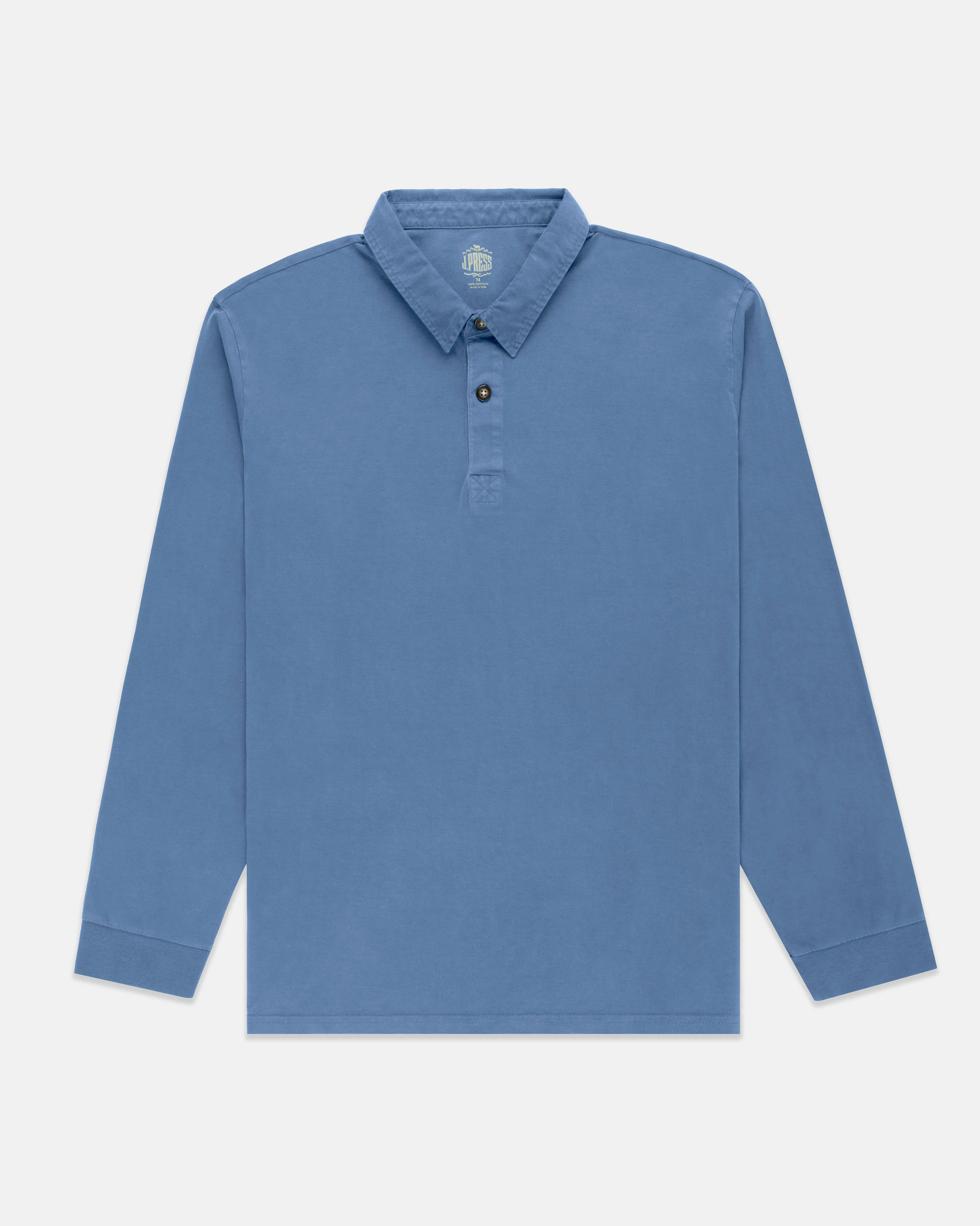 Garment Dyed Rugby Shirt sold by J. Press