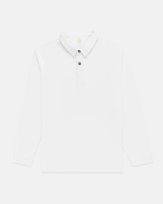 Garment Dyed Rugby Shirt sold by J. Press