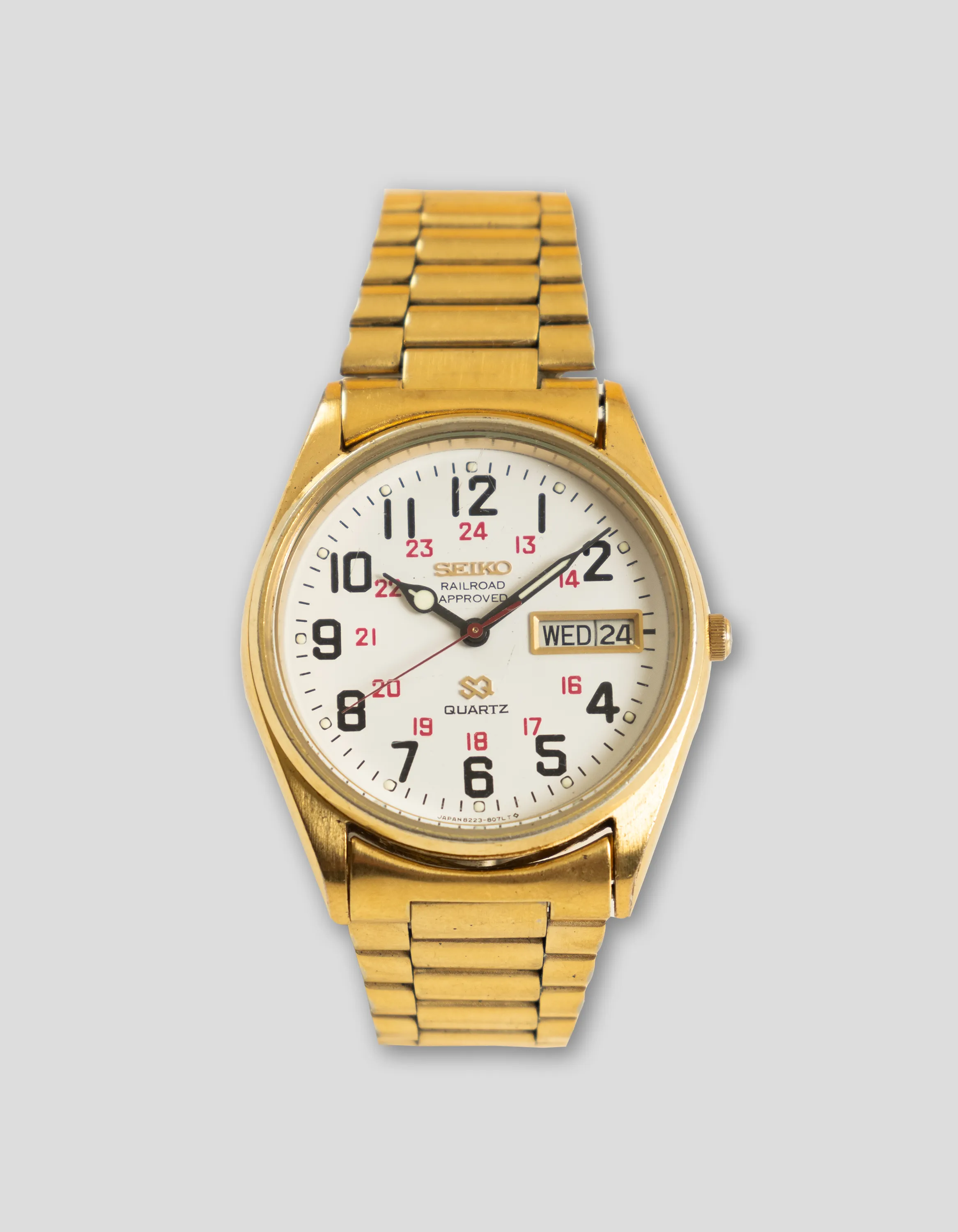 1980s Seiko SQ Railroad Watch sold by J. Press