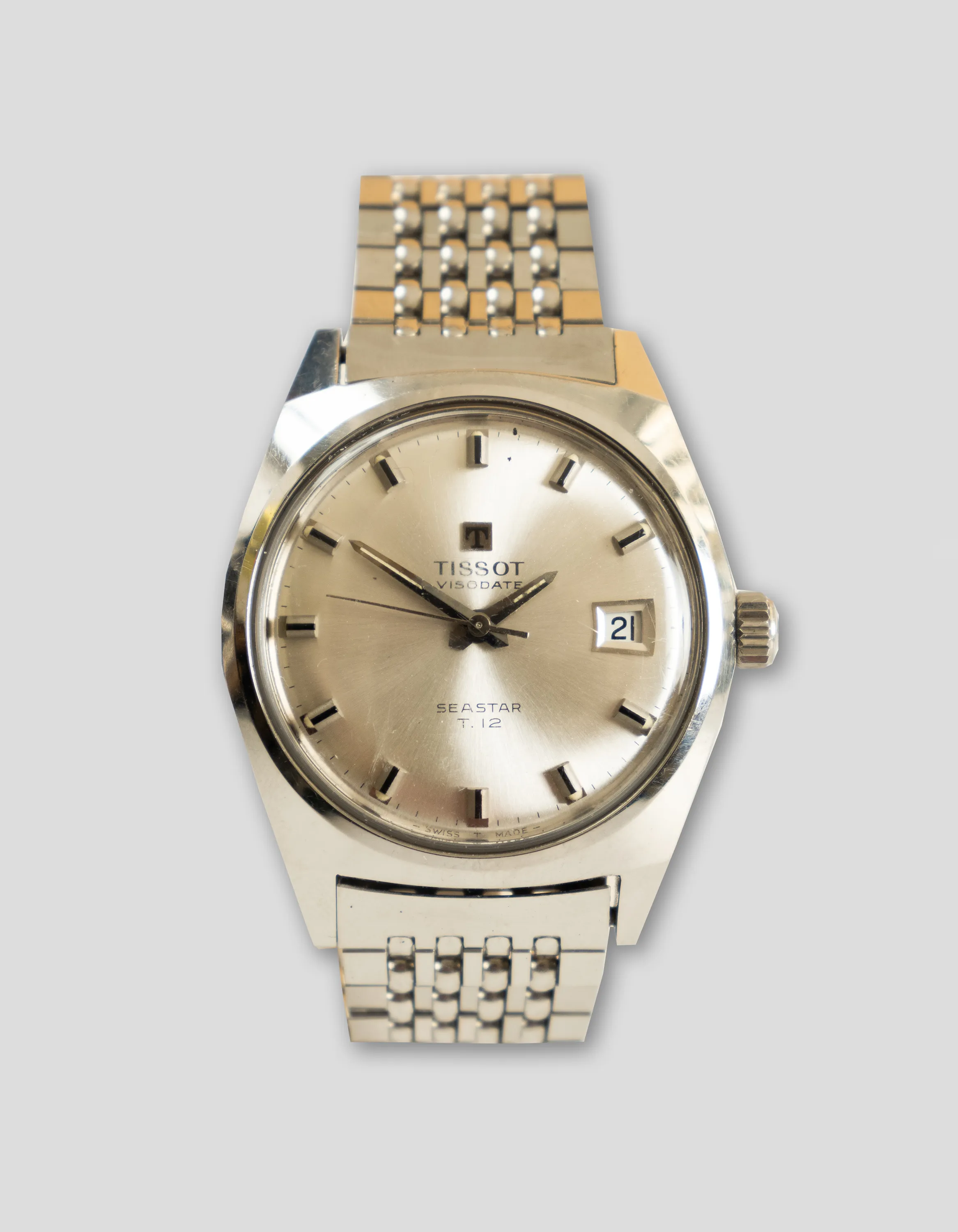 1965 Tissot Seastar Visodate sold by J. Press