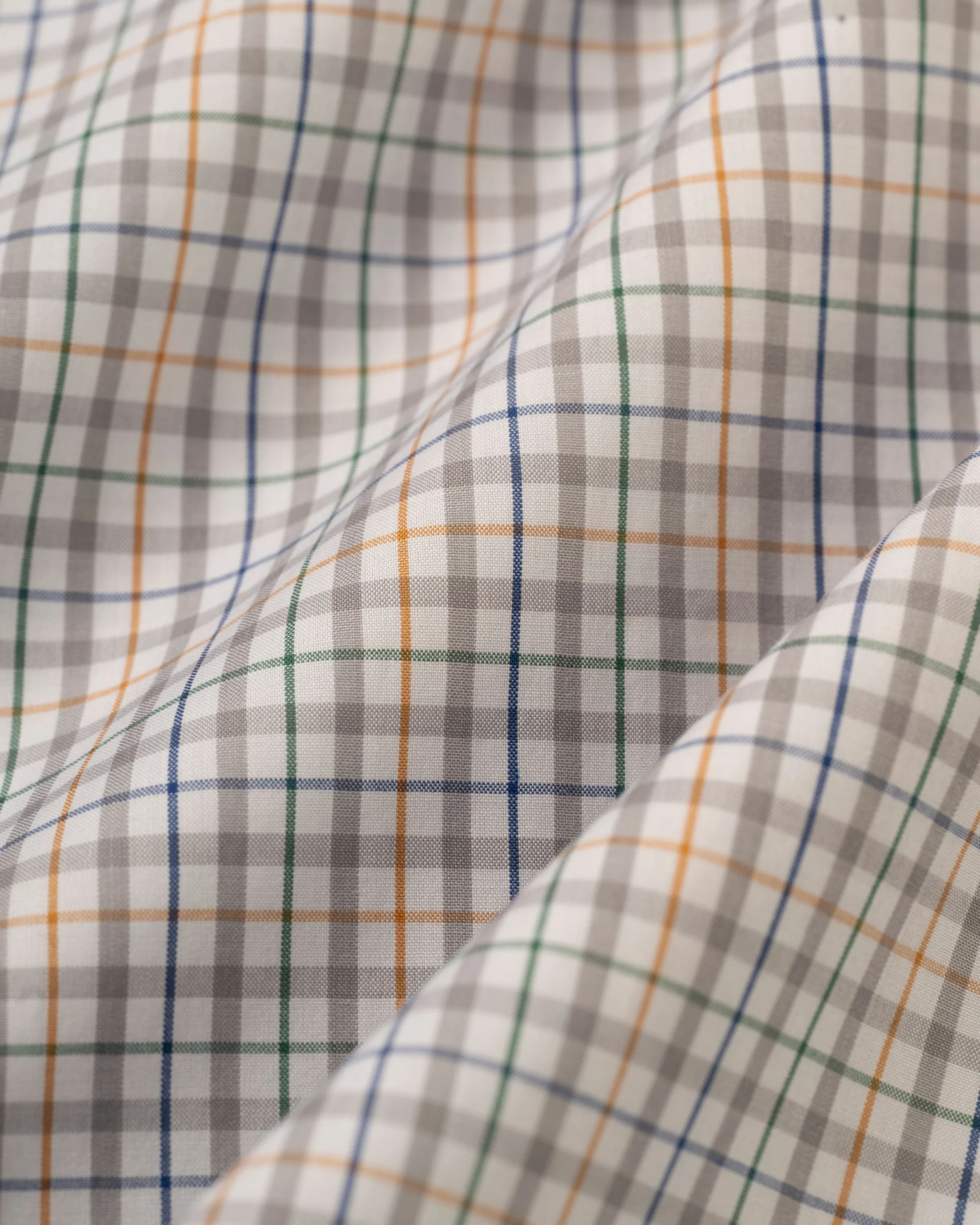 Made-in-USA Grey & Gold Check Sport Shirt - Classic Fit sold by J. Press product image thumbnail 2