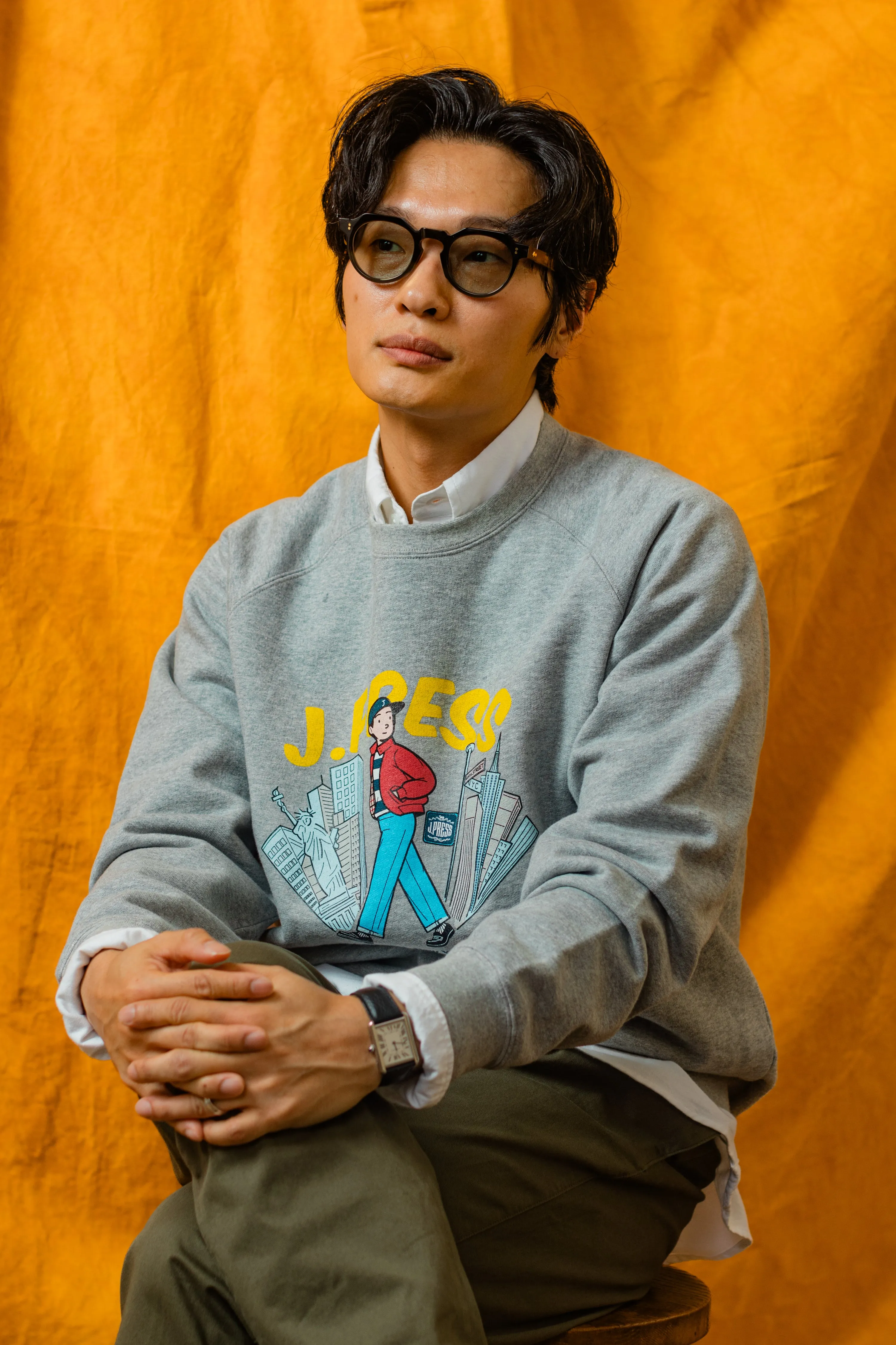 Grey City "Ivy Boy" Sweatshirt sold by J. Press product image thumbnail 2