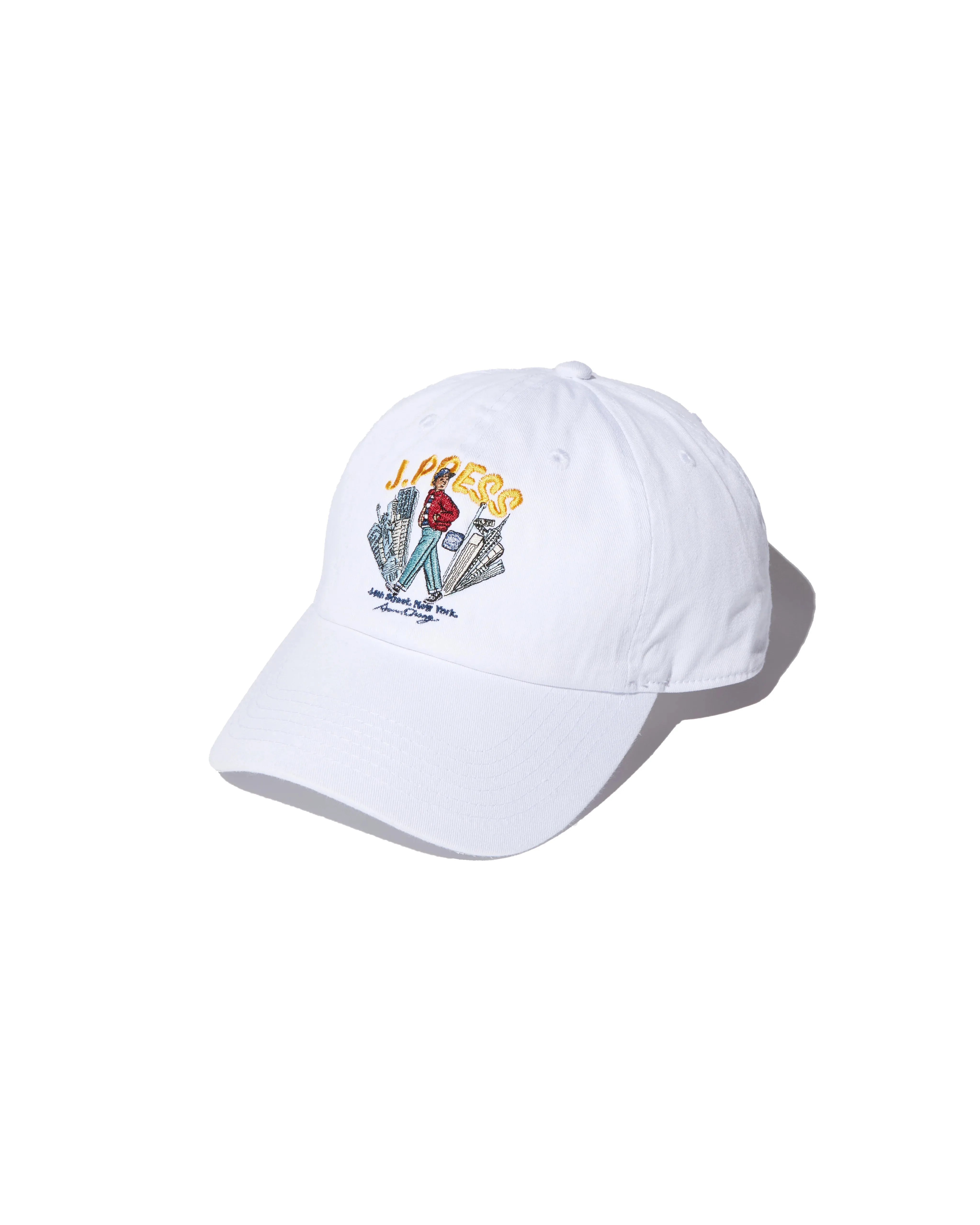 AARON CHANG BASEBALL CAP - WHITE sold by J. Press