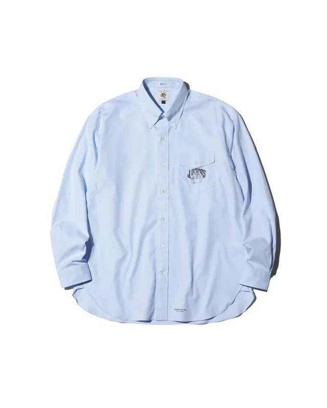 "Club Chair" Blue Oxford Shirt sold by J. Press