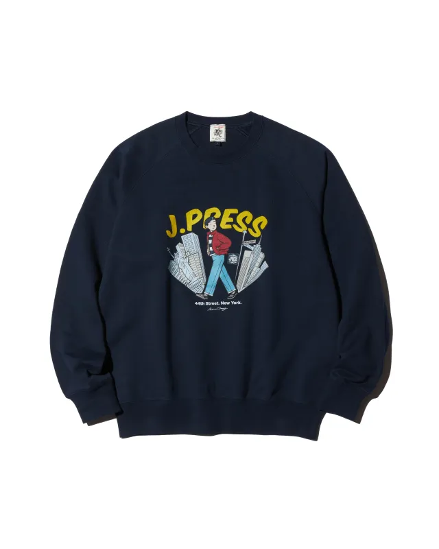 Navy City "Ivy Boy" Sweatshirt made by J. Press