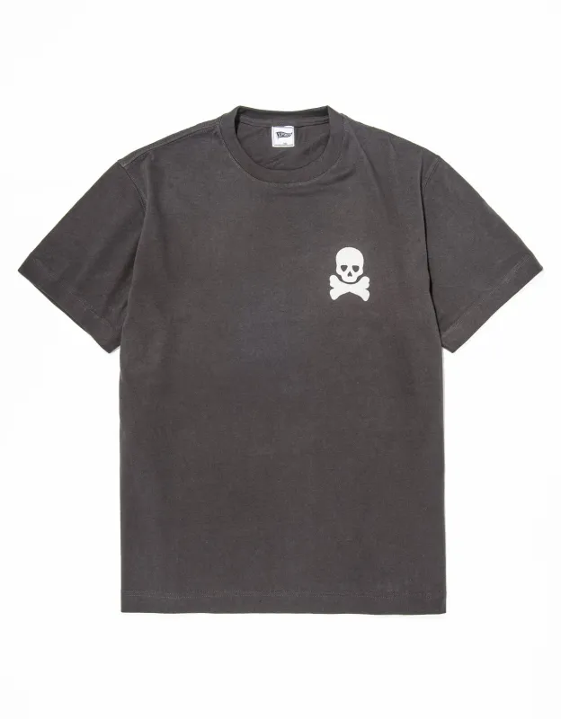 SKULL AND CROSSBONES T-SHIRT - CHARCOAL sold by J. Press