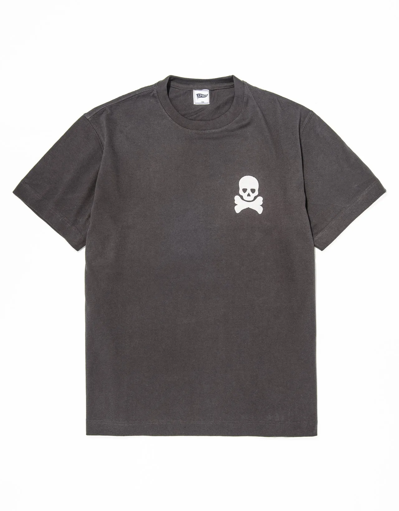 SKULL AND CROSSBONES T-SHIRT - CHARCOAL sold by J. Press