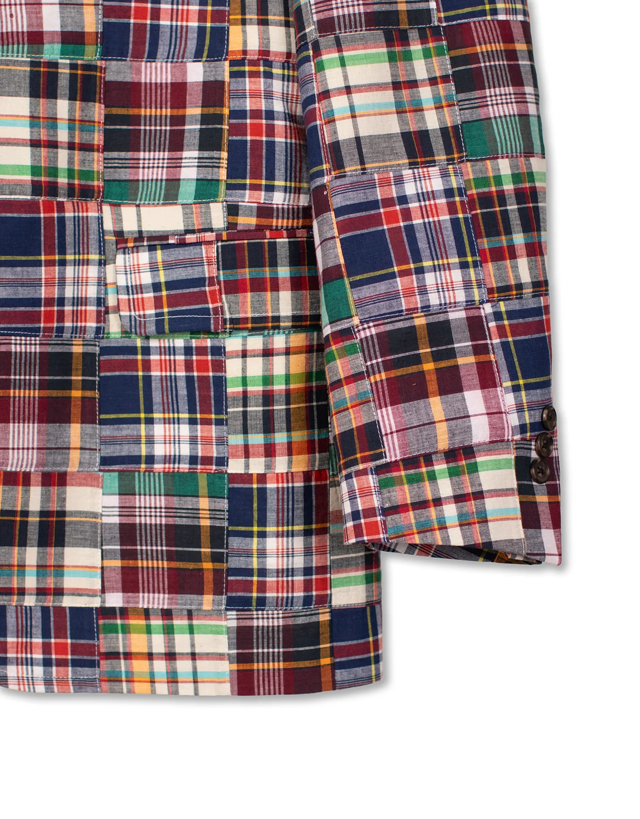 PATCH MADRAS SPORT COAT sold by J. Press product image thumbnail 3