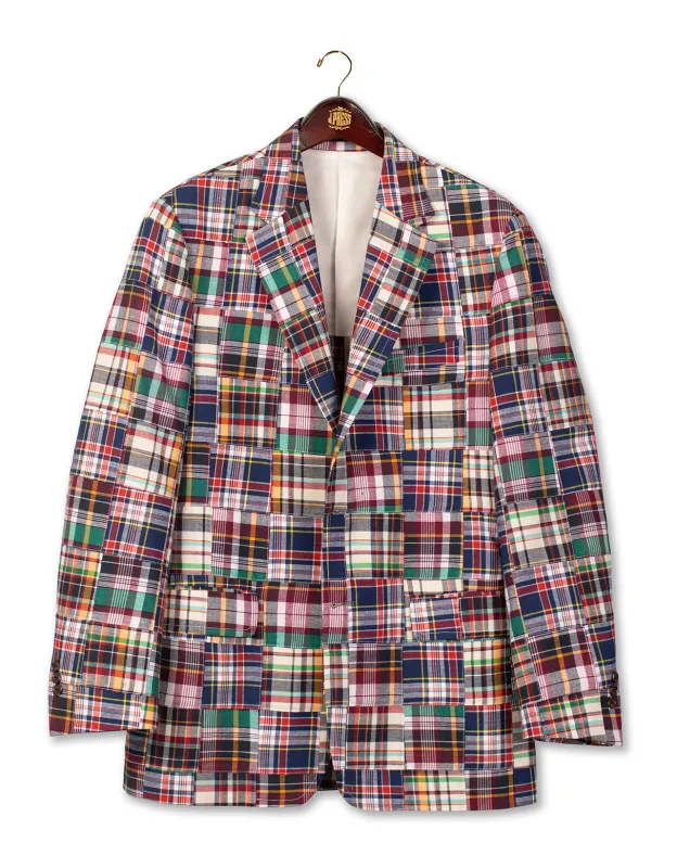 PATCH MADRAS SPORT COAT sold by J. Press