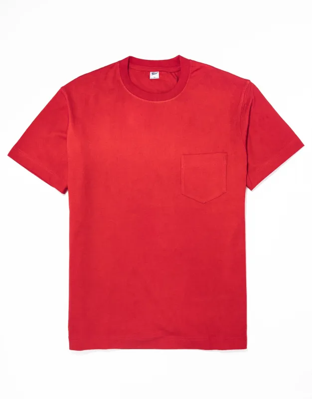 POCKET T-SHIRT - RED sold by J. Press