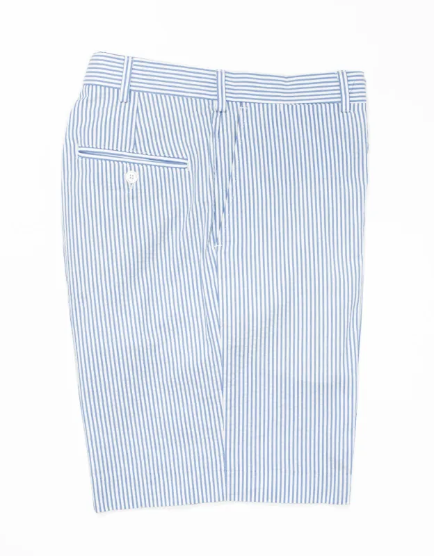 SEERSUCKER SHORTS - BLUE/WHITE sold by J. Press