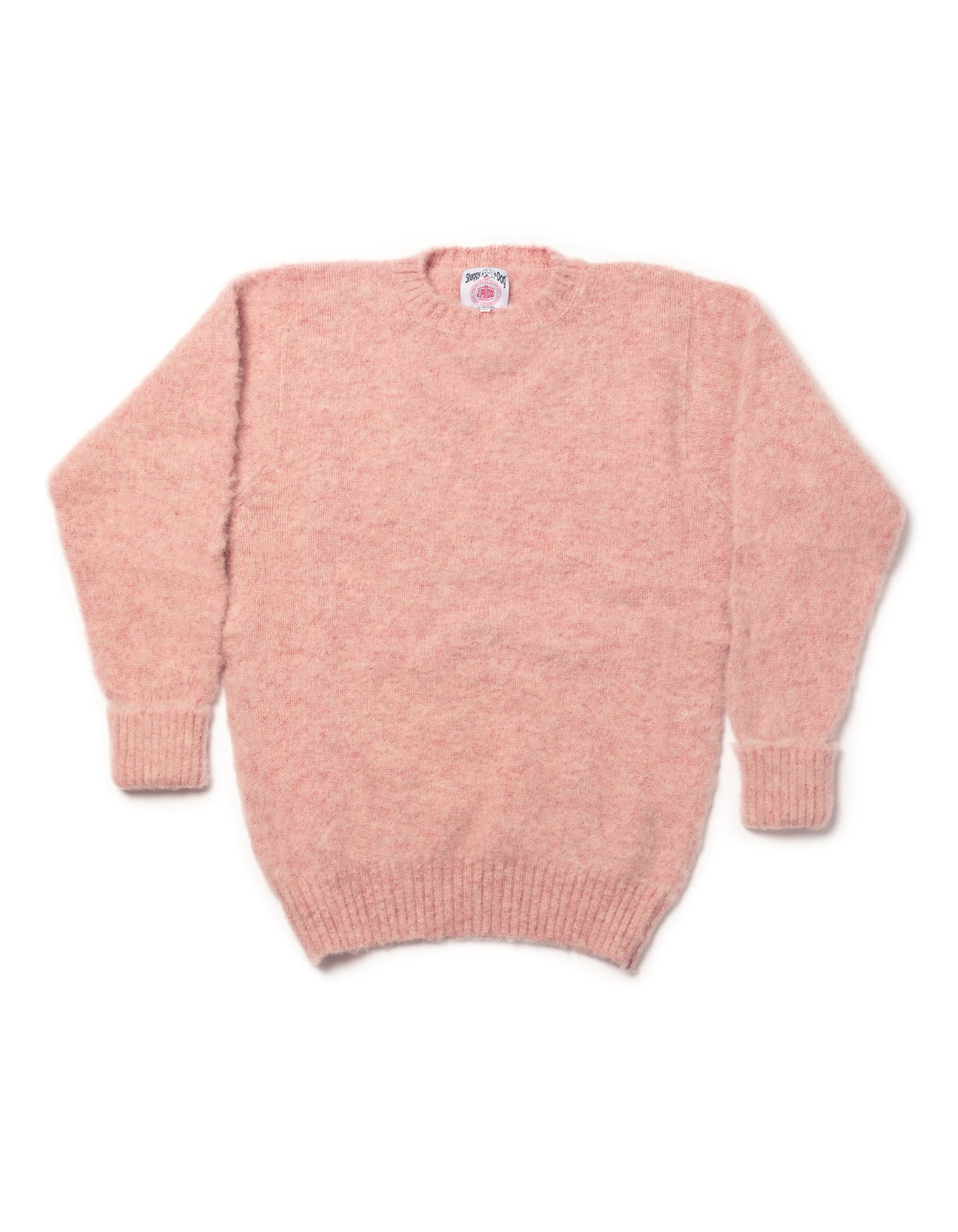 SHAGGY DOG SWEATER PINK HEATHER - CLASSIC FIT sold by J. Press