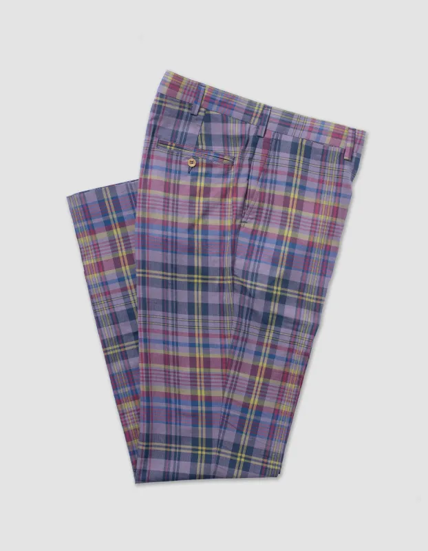 Tea Stained Madras Trousers sold by J. Press