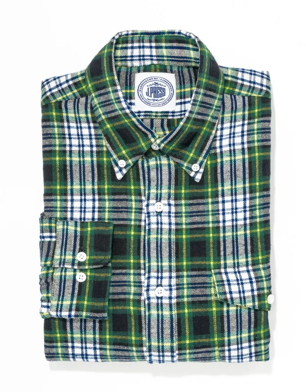 FLANNEL TARTAN SHIRT - DRESS GORDON sold by J. Press