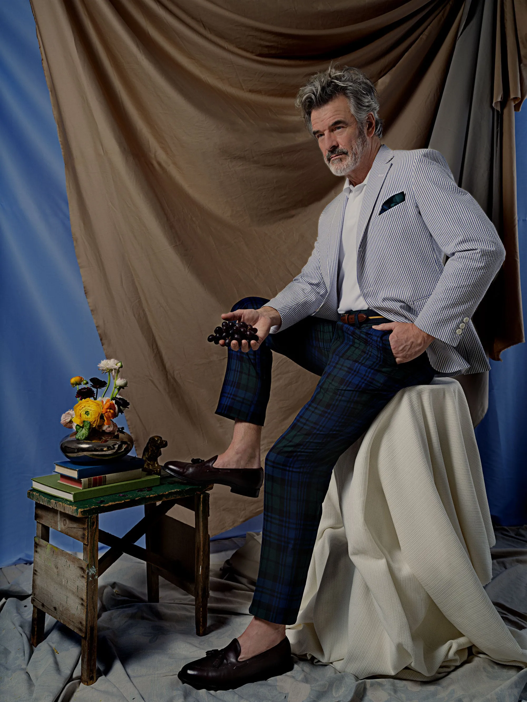 Blackwatch Tartan Madras Trousers sold by J. Press product image thumbnail 2