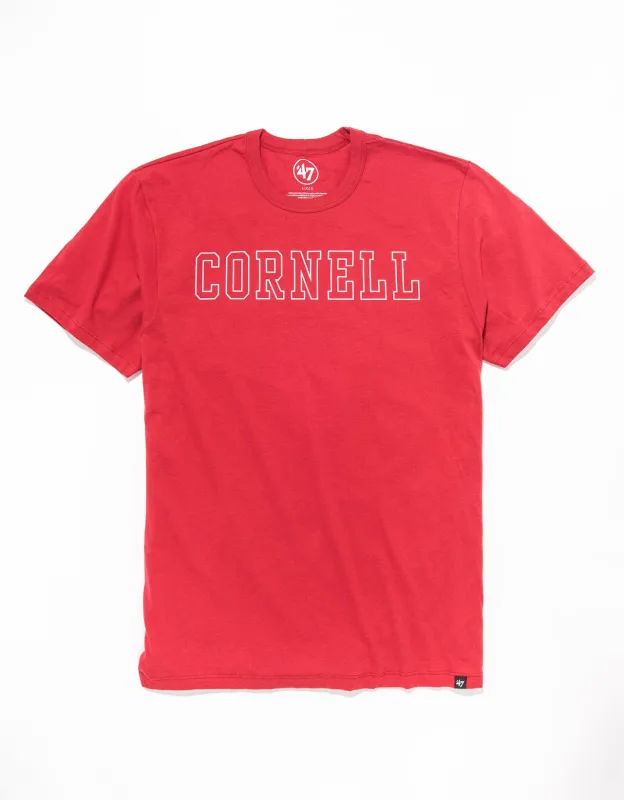 CORNELL UNIVERSITY SHORT SLEEVE T SHIRT sold by J. Press
