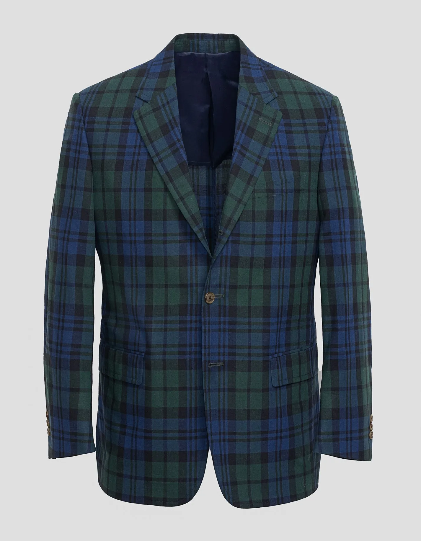 Made-in-Canada Blackwatch Tartan Madras Sport Coat sold by J. Press