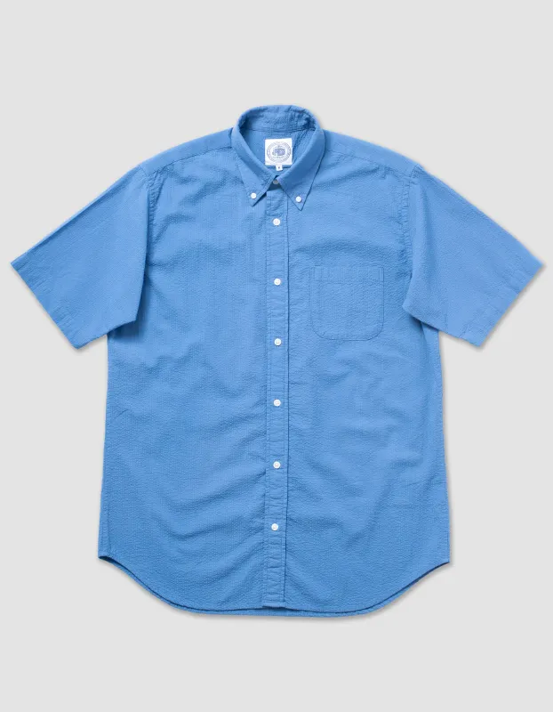 Short Sleeve Seersucker Sport Shirt - Classic Fit sold by J. Press