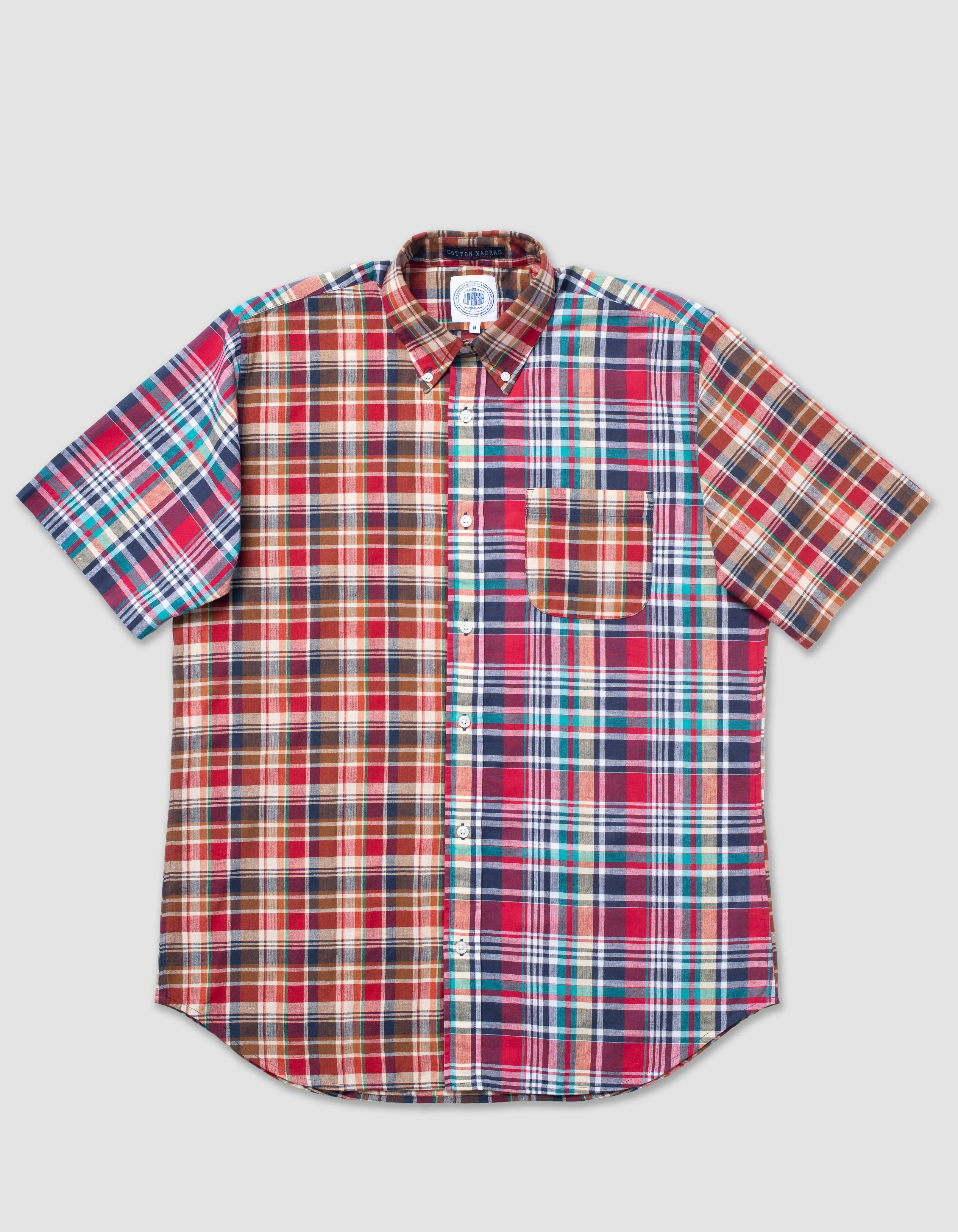 Short Sleeve Madras Fun Shirt - Classic Fit sold by J. Press