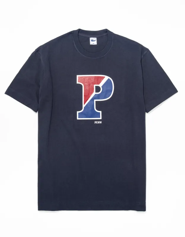 PENN T-SHIRT - NAVY sold by J. Press