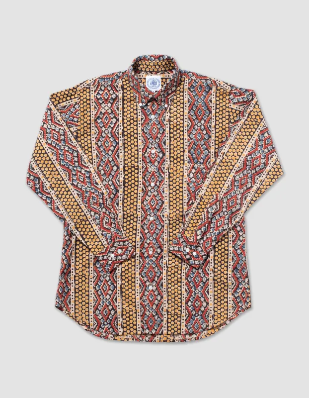 Batik Print Madras Shirt - Relaxed Fit sold by J. Press