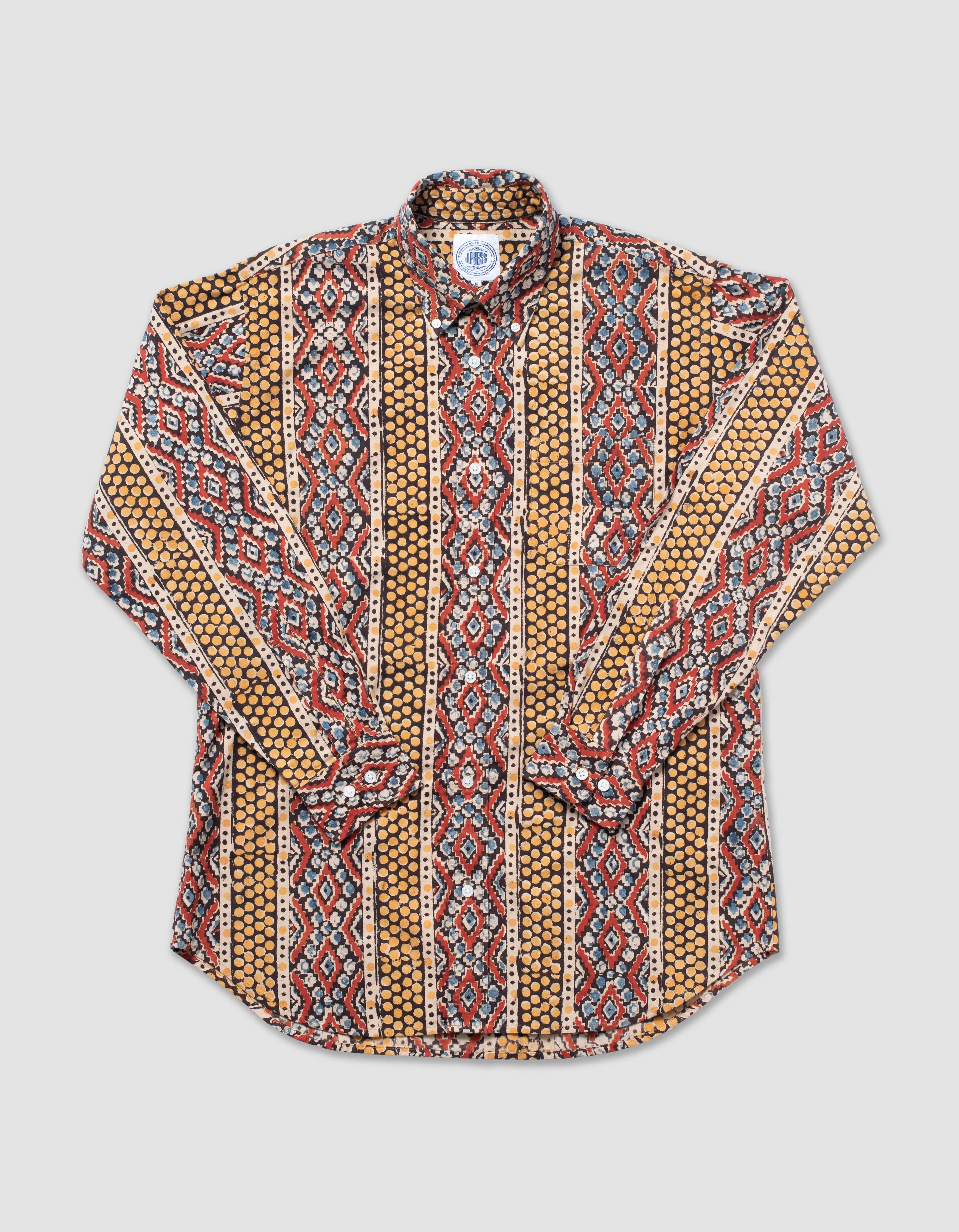 Batik Print Madras Shirt - Relaxed Fit sold by J. Press