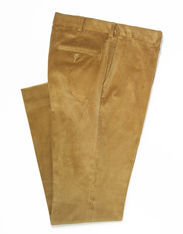 DARK TAN CORDUROY PANTS sold by J. Press