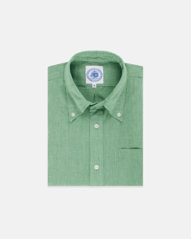 Short Sleeve Chambray Striped Shirt - Classic Fit sold by J. Press