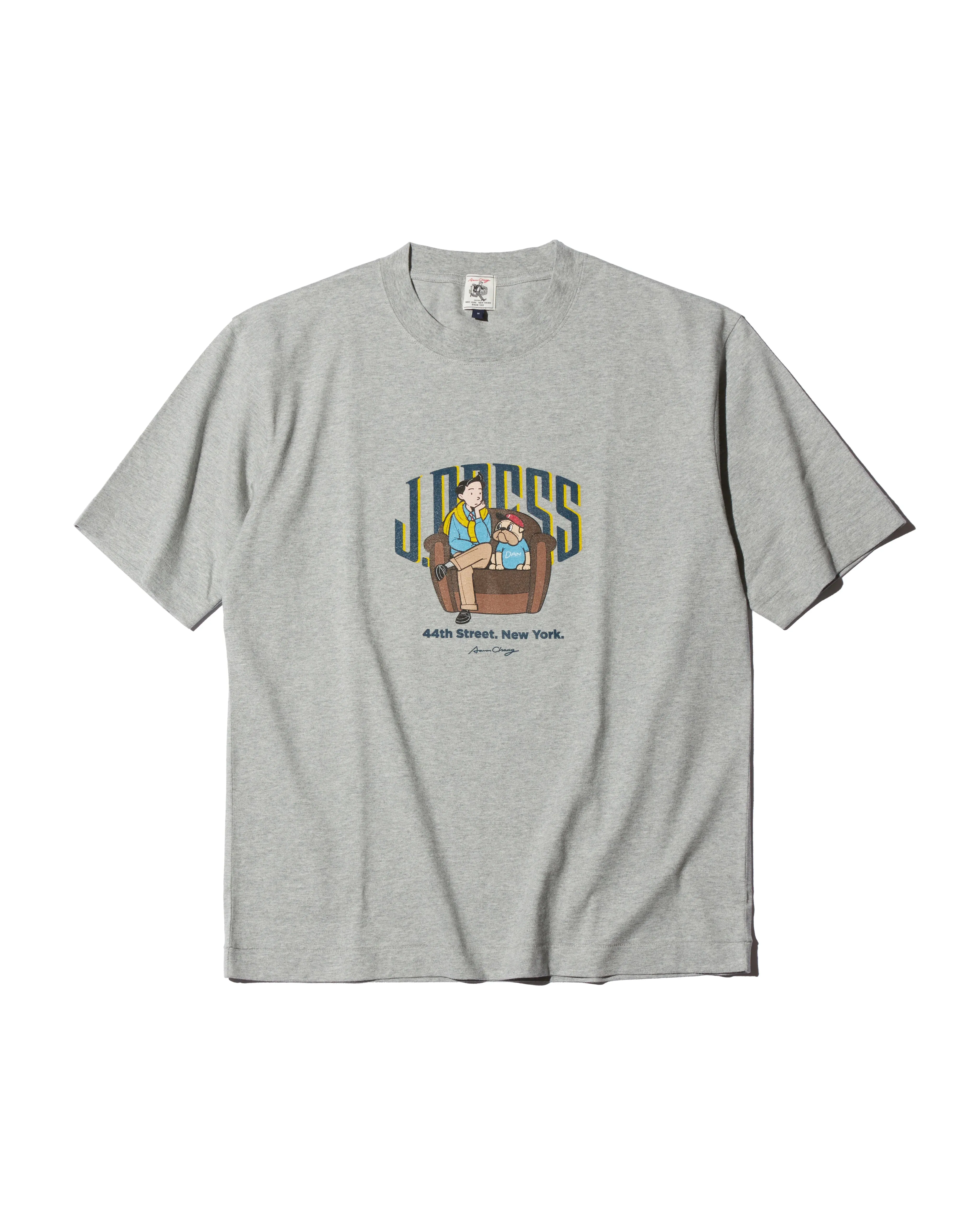 Aaron Chang Grey Club Chair "Ivy Boy" T-Shirt sold by J. Press