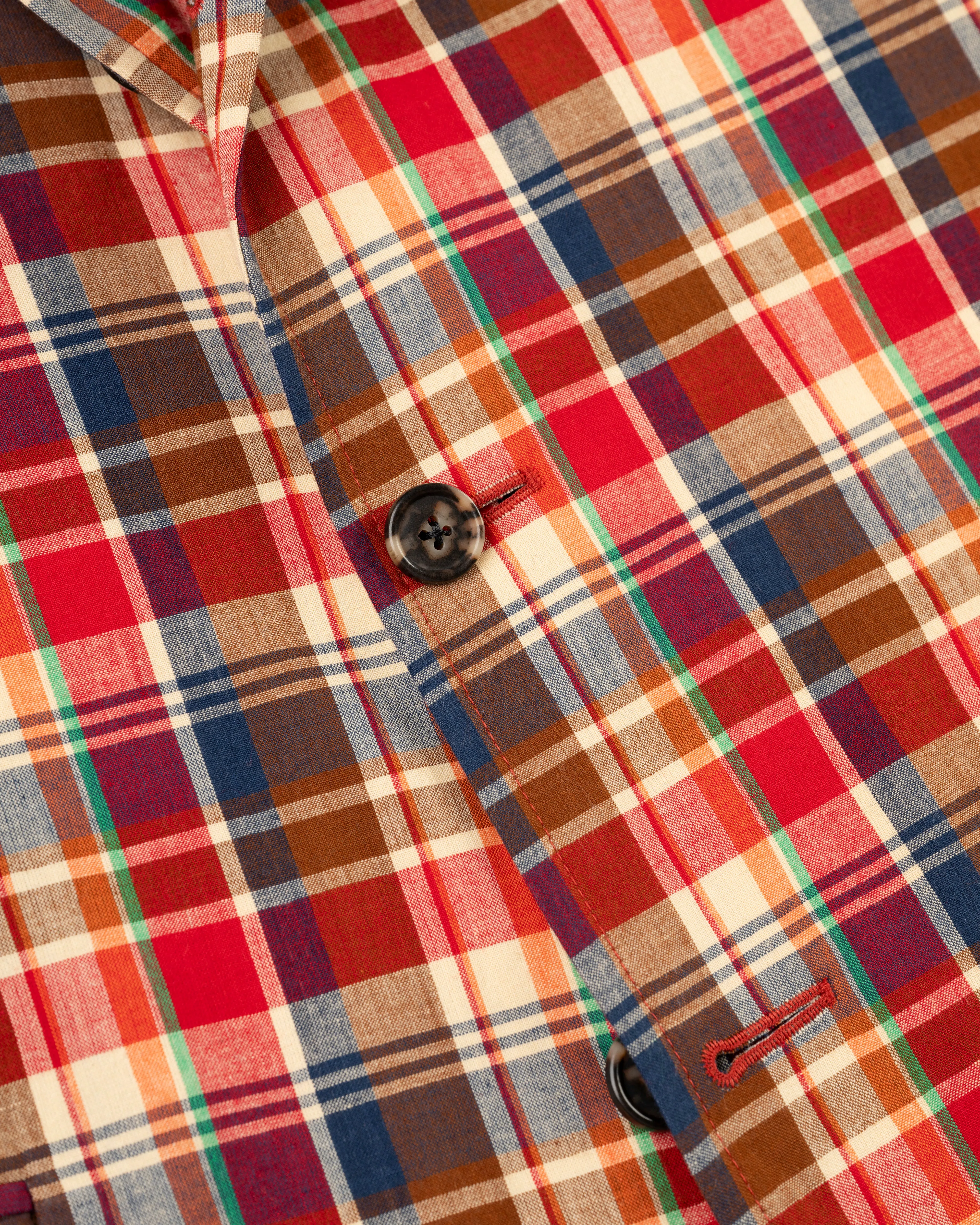 Made-in-Canada Brown & Red Authentic Madras Sport Coat sold by J. Press product image thumbnail 4