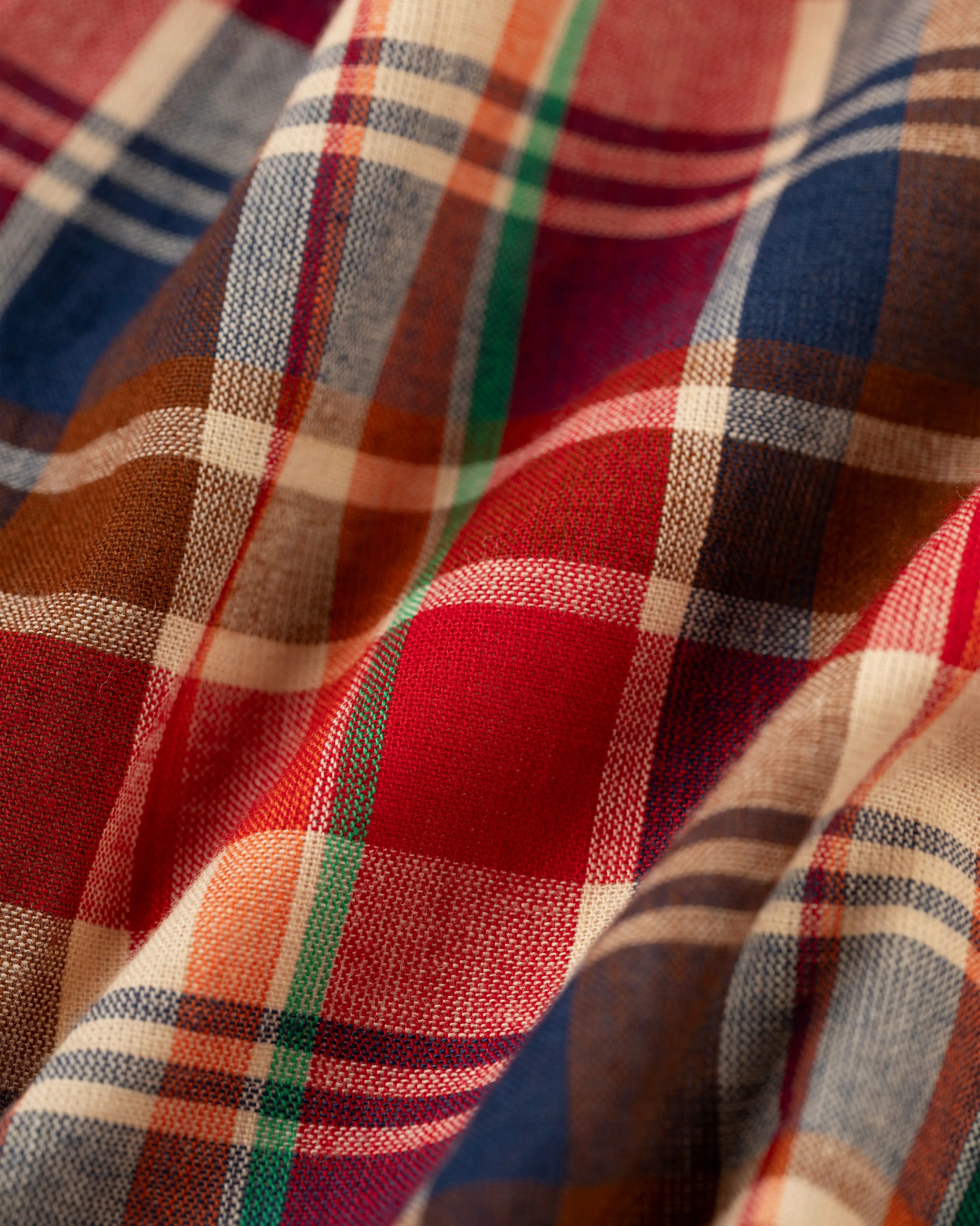 Made-in-Canada Brown & Red Authentic Madras Sport Coat sold by J. Press product image thumbnail 2