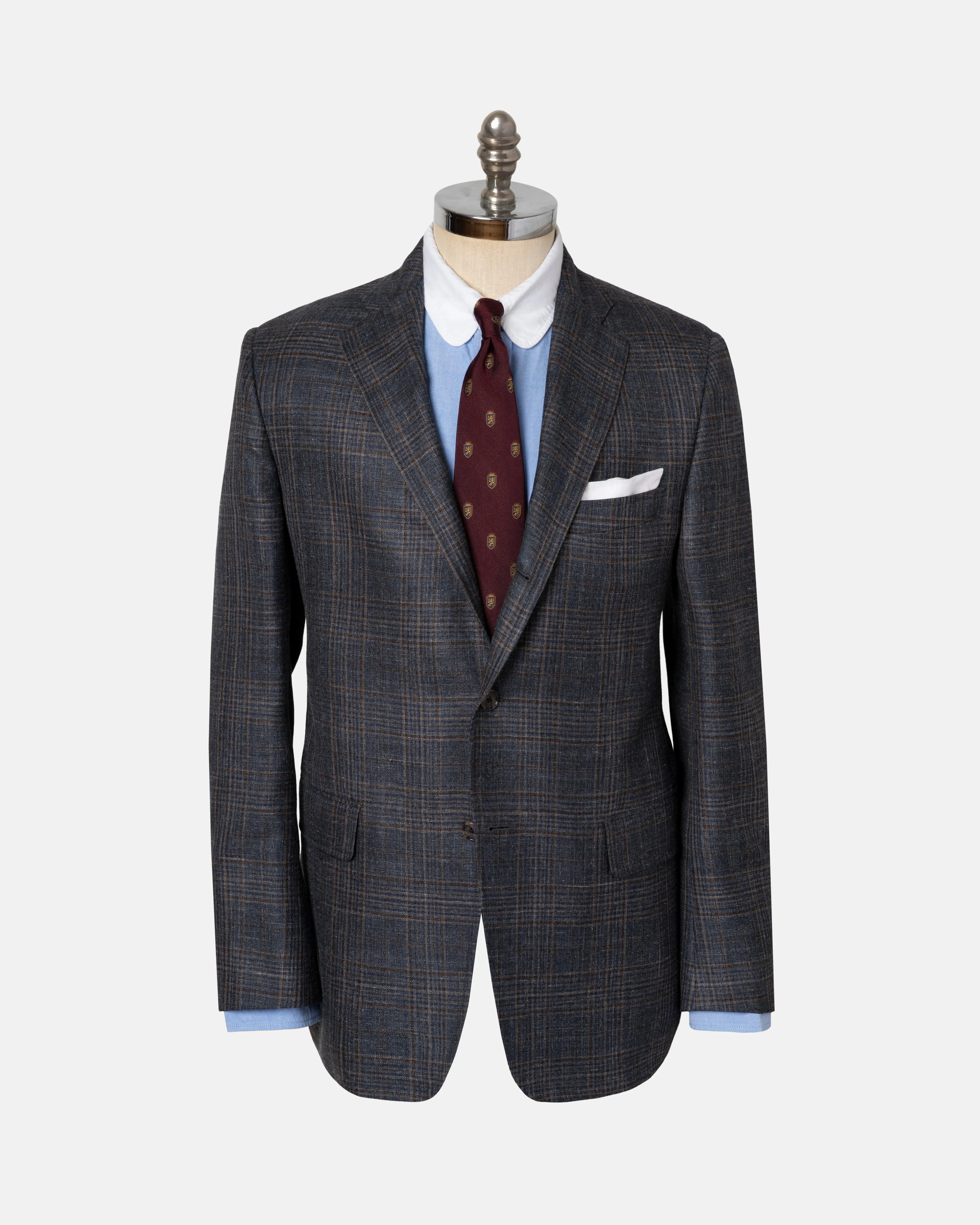 Wool/Linen Plaid Sport Coat sold by J. Press