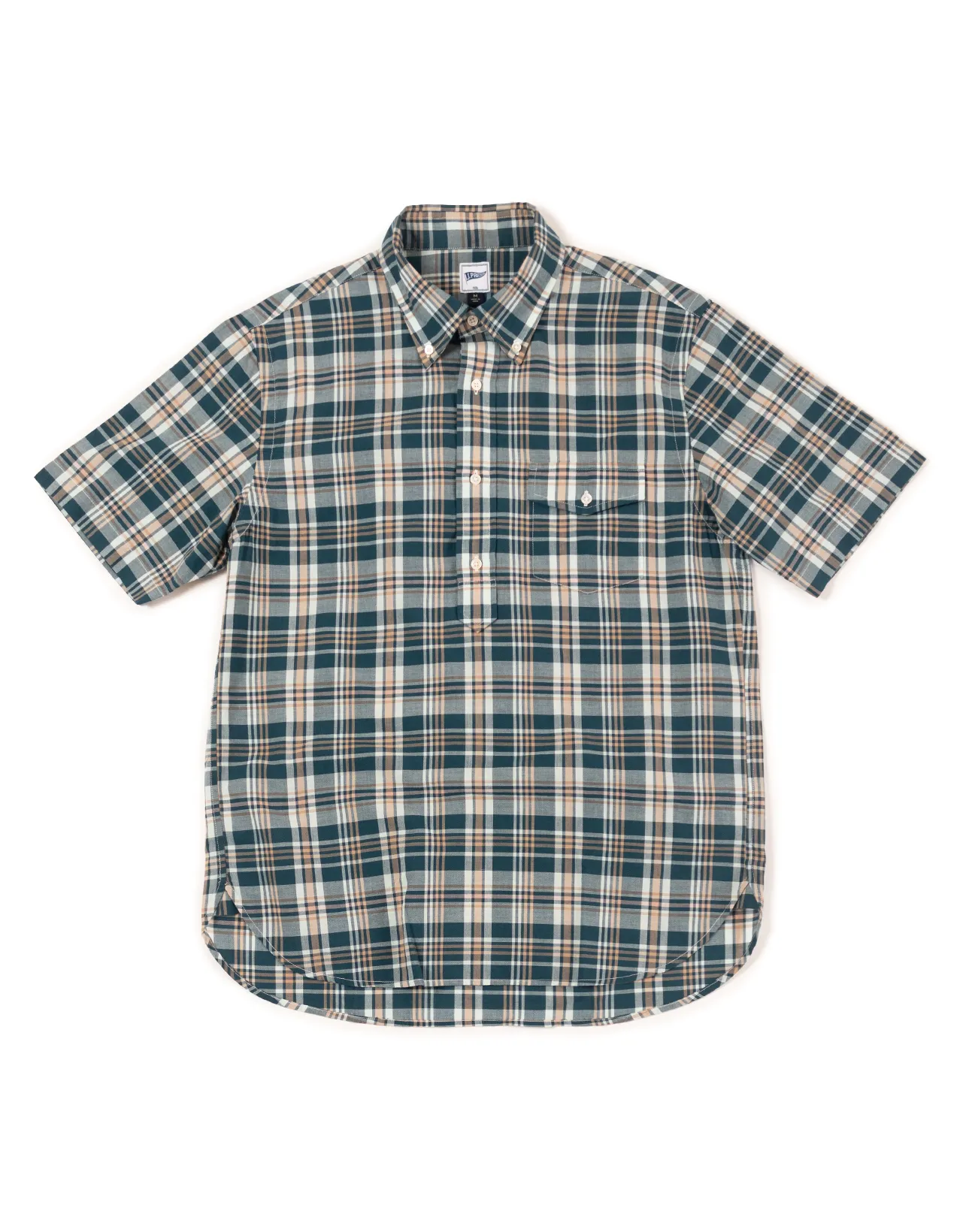 Short Sleeve Madras Popover Shirt sold by J. Press