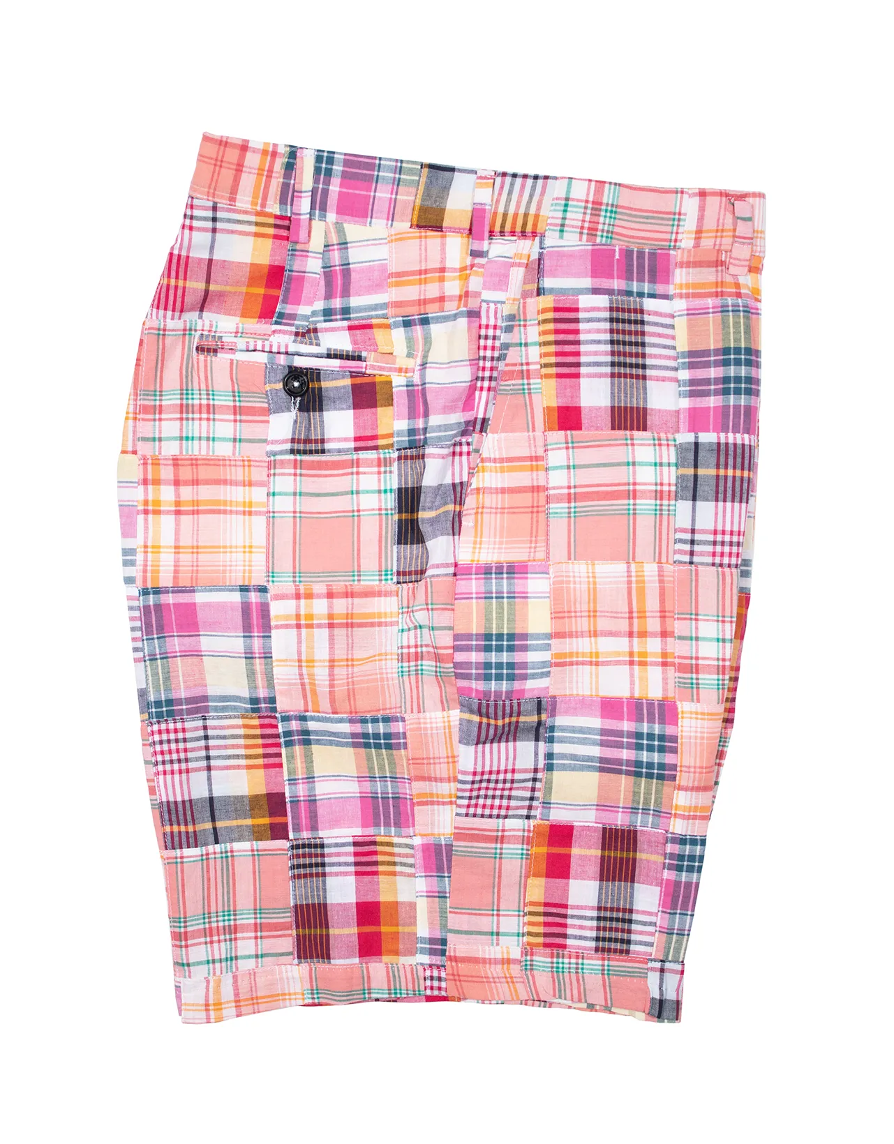 Madras Patchwork Shorts sold by J. Press